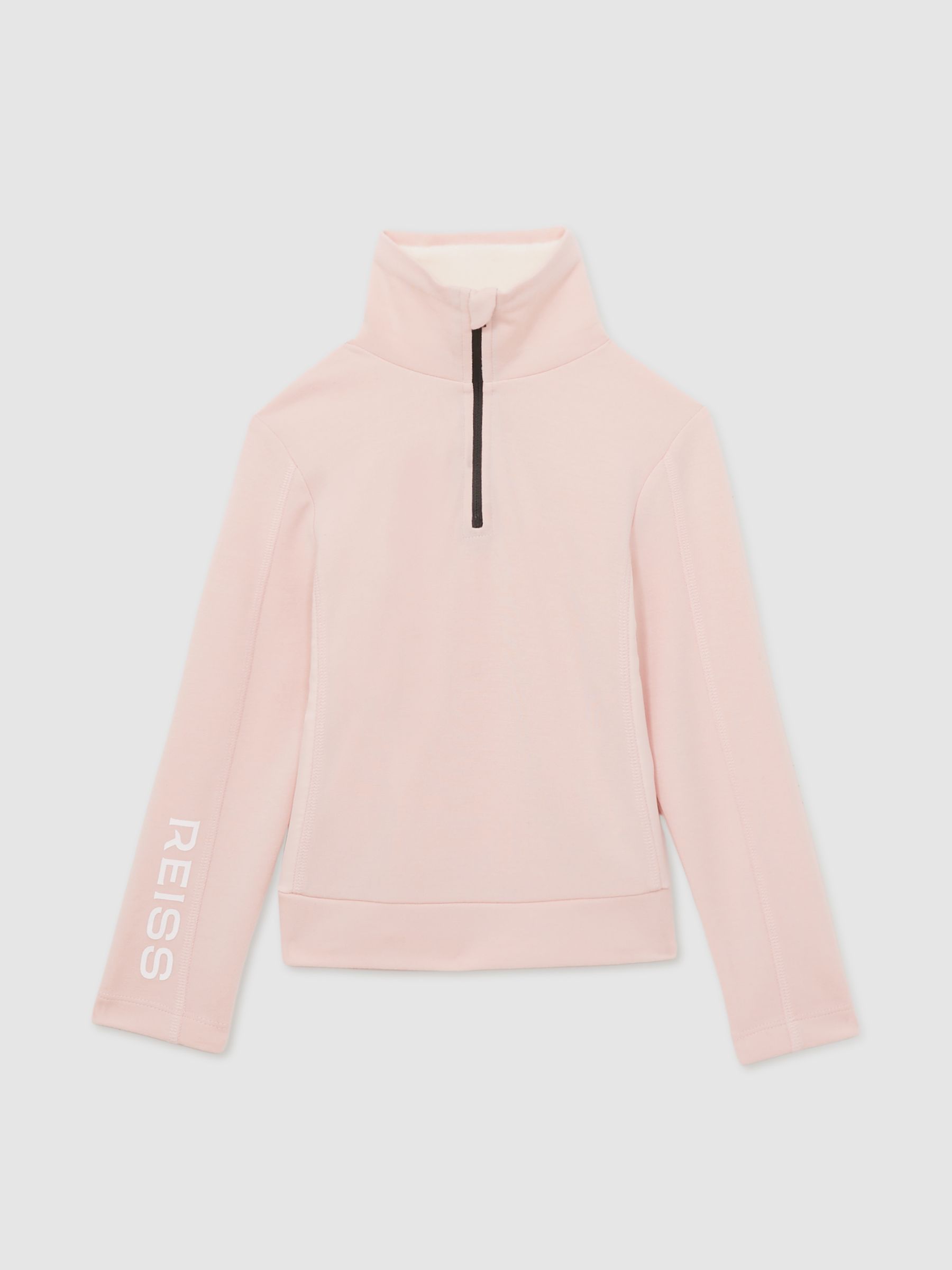 4-9 yrs Funnel-Neck Base-Layer Top in Pink