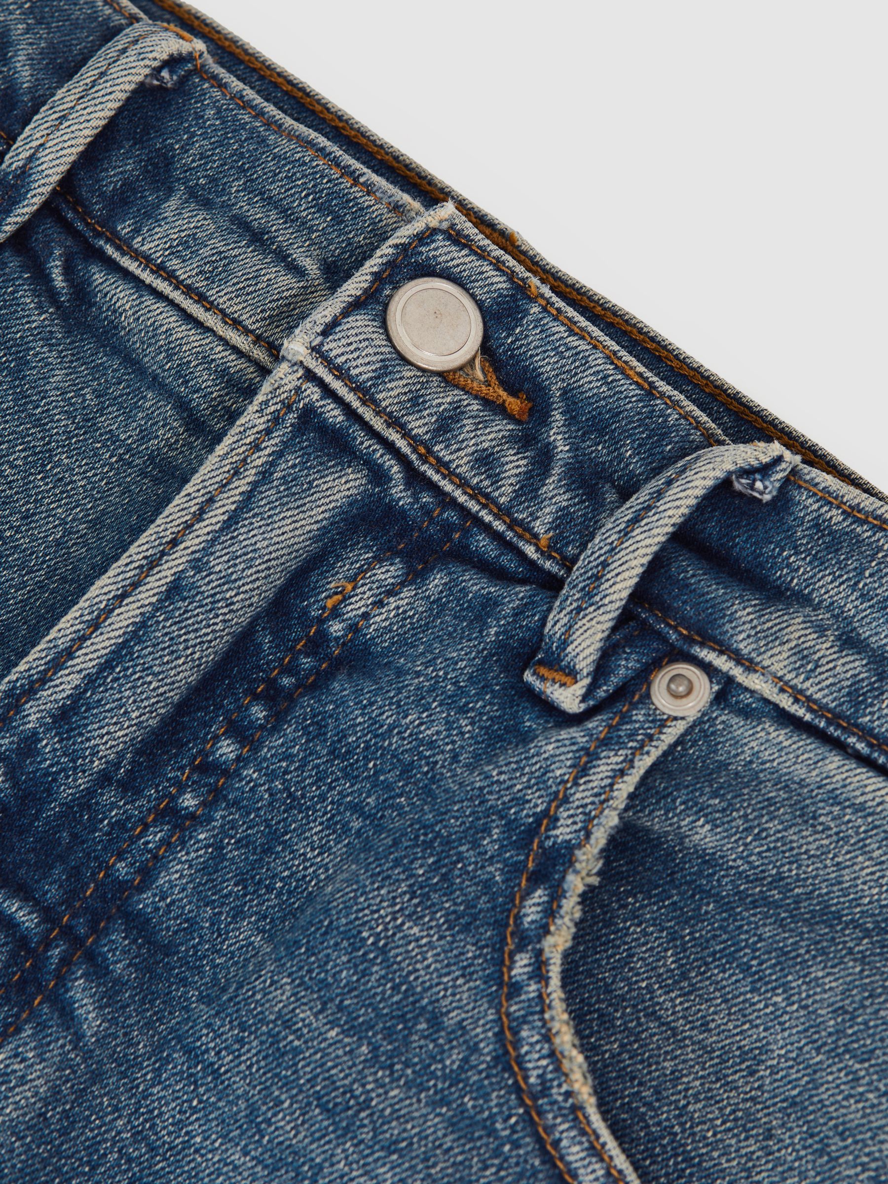 Good American Bootcut Jeans in Indigo Blue