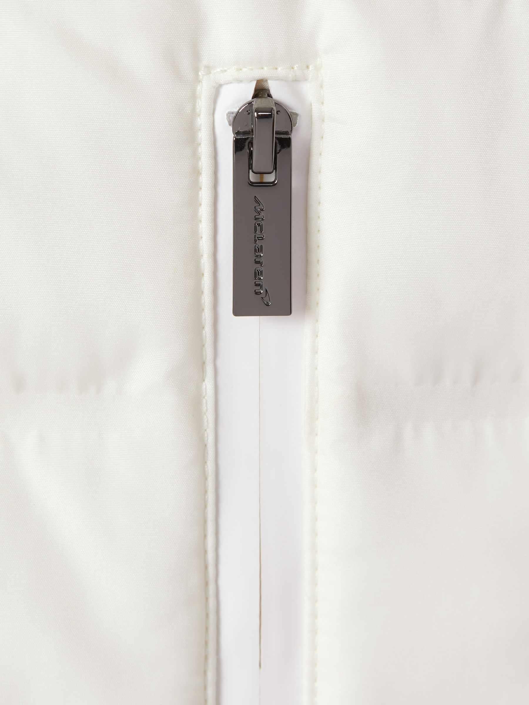McLaren F1 Hybrid Quilt and Knit Gilet in White