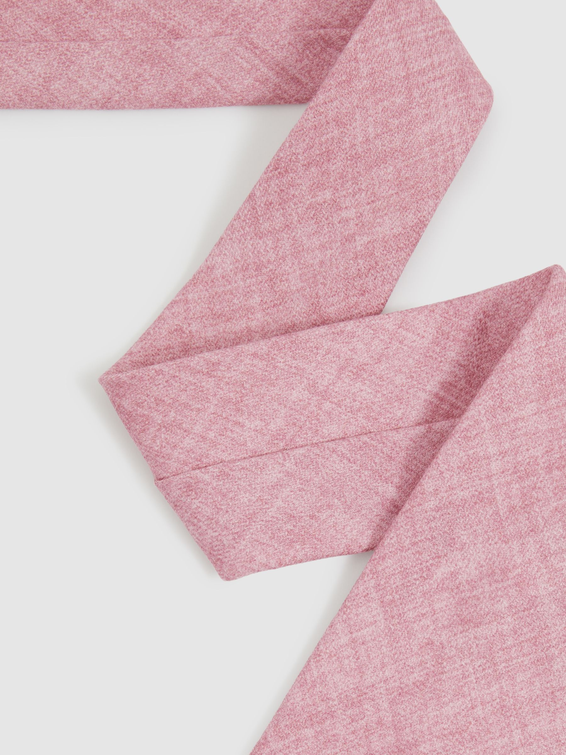 Melange Silk Tie in Soft Pink Melange