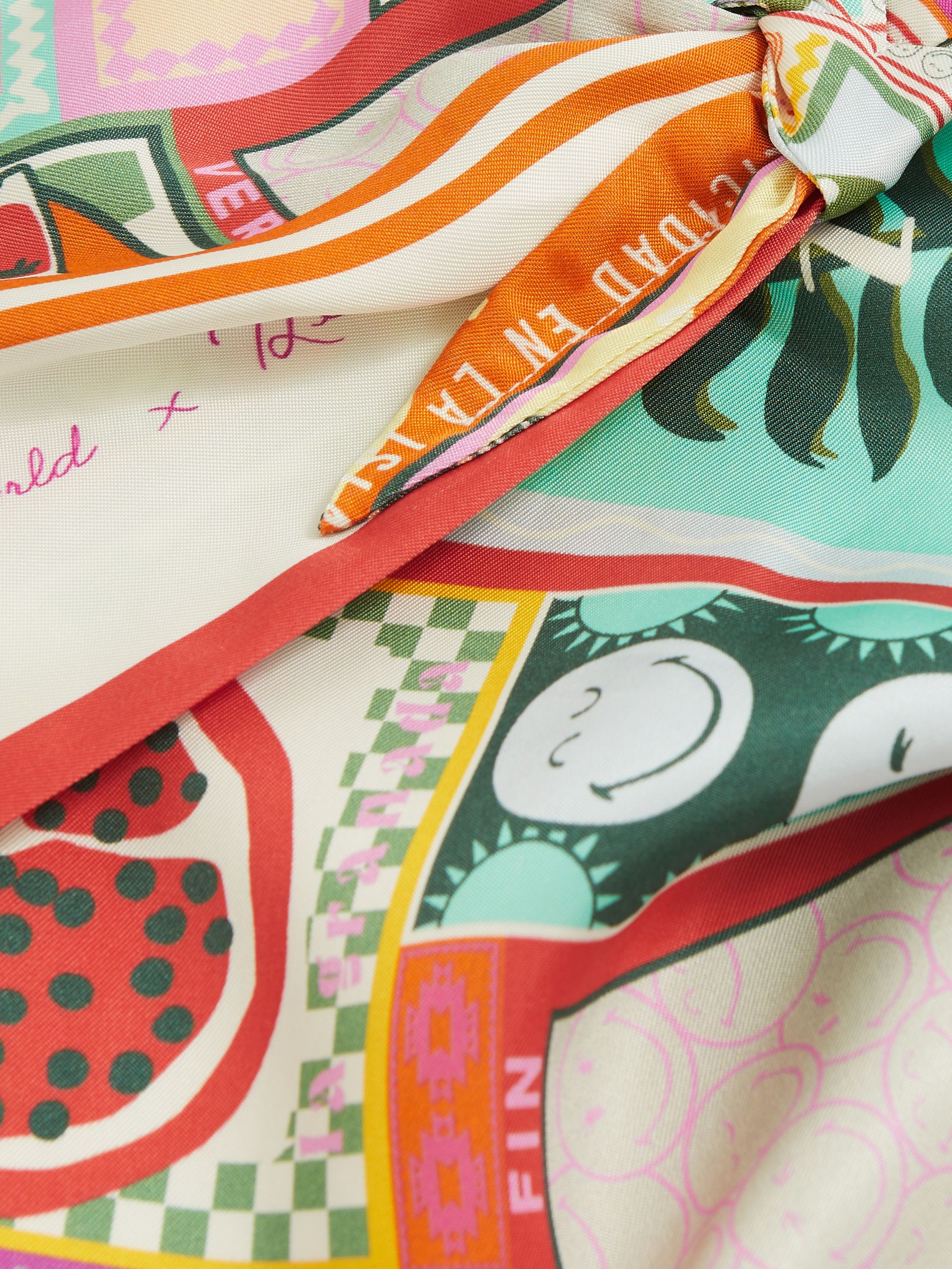 9-13 yrs SmileyWorld | Reiss Motif Print Top in Multi