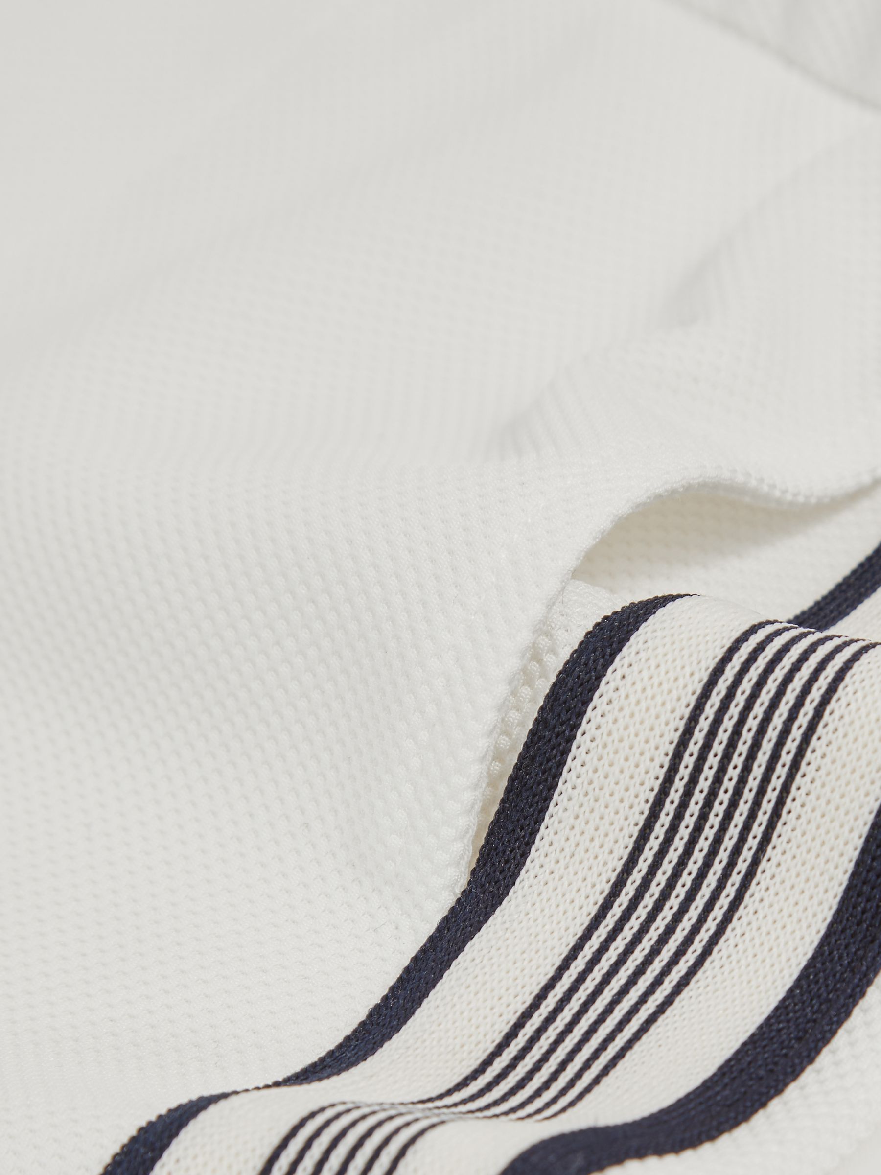 9-13 yrs Side Stripe Textured Shorts in White