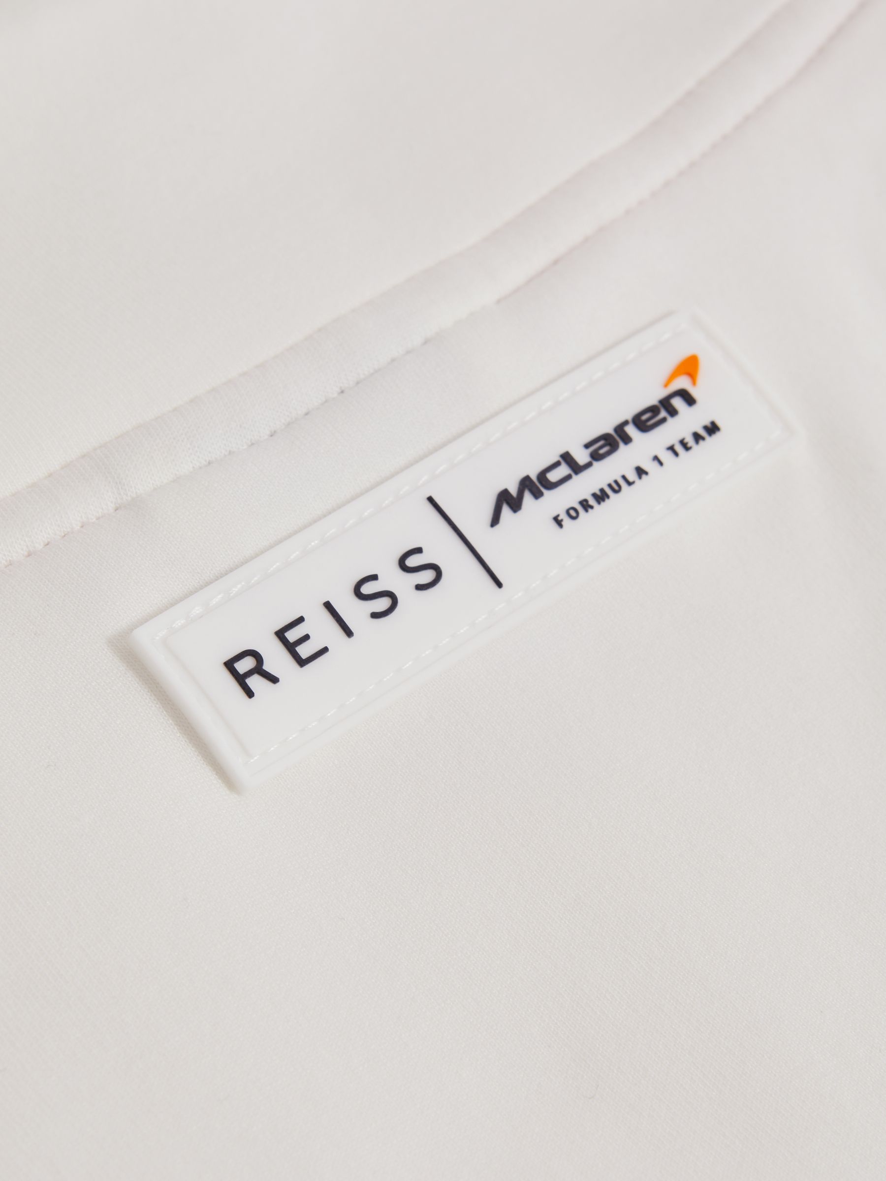 McLaren F1 Hybrid Quilt and Jersey Jacket in White