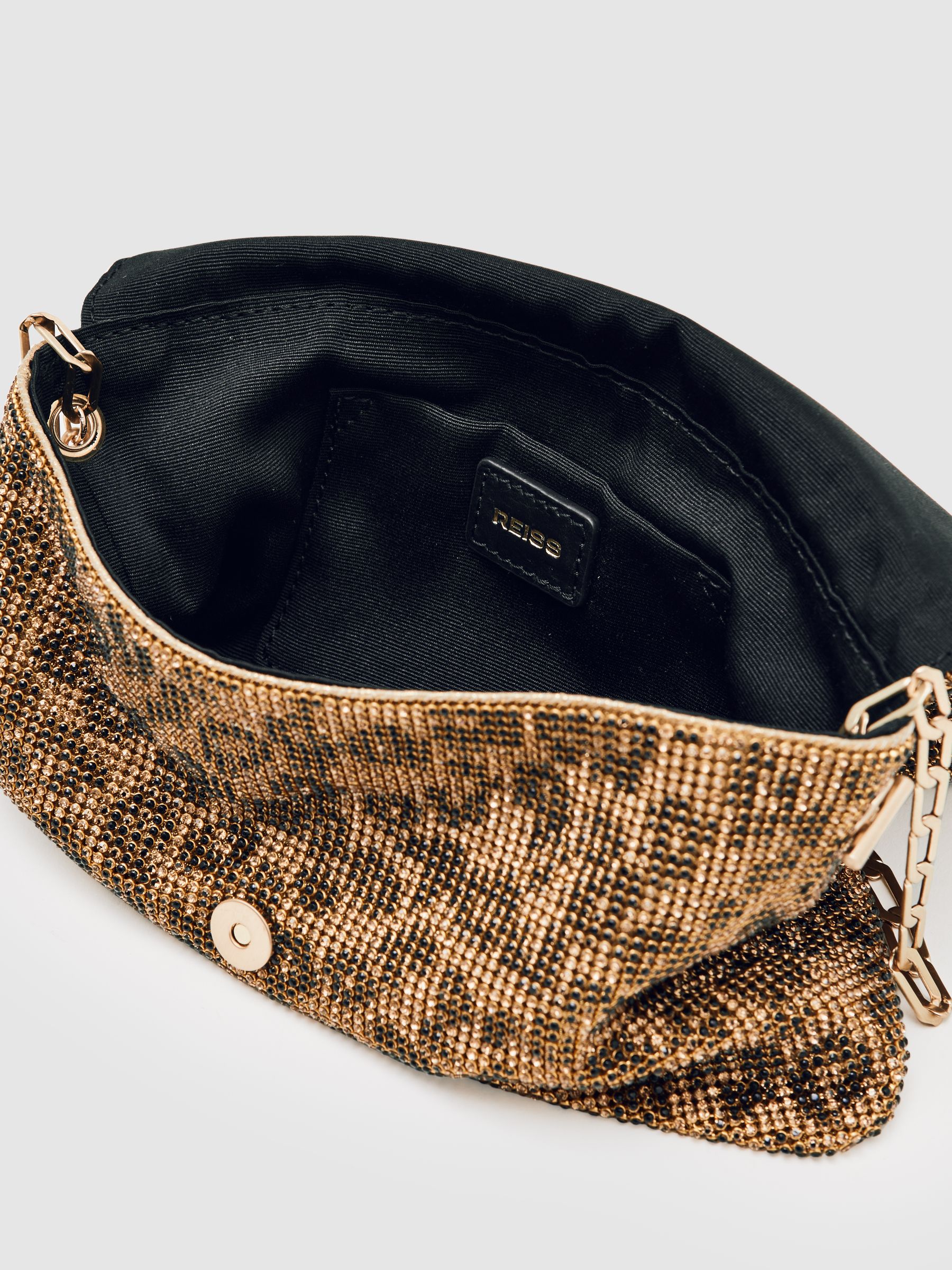 Chainmail Bag in Animal Print