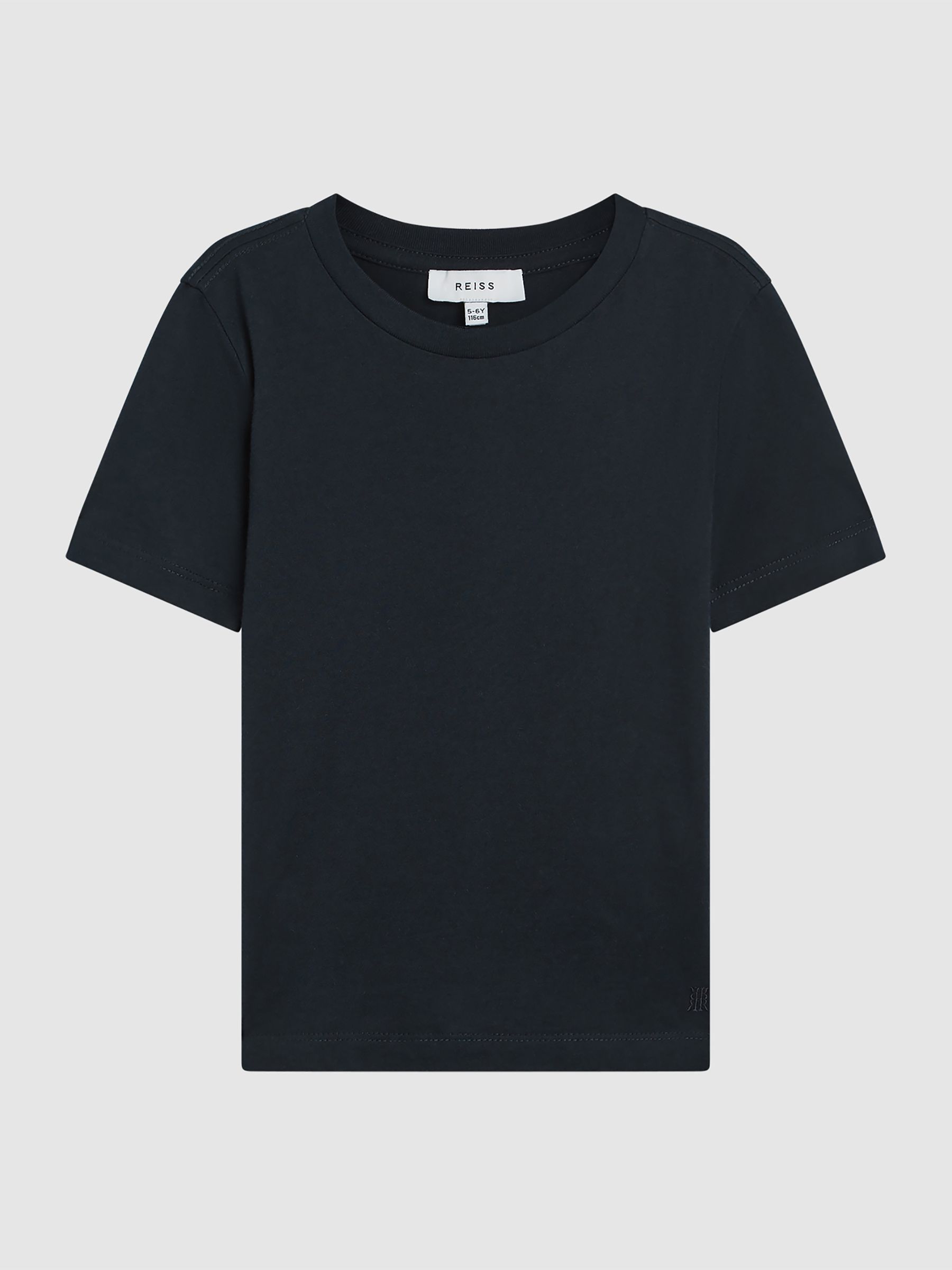 9-13 yrs Crew Neck T-Shirt in Navy