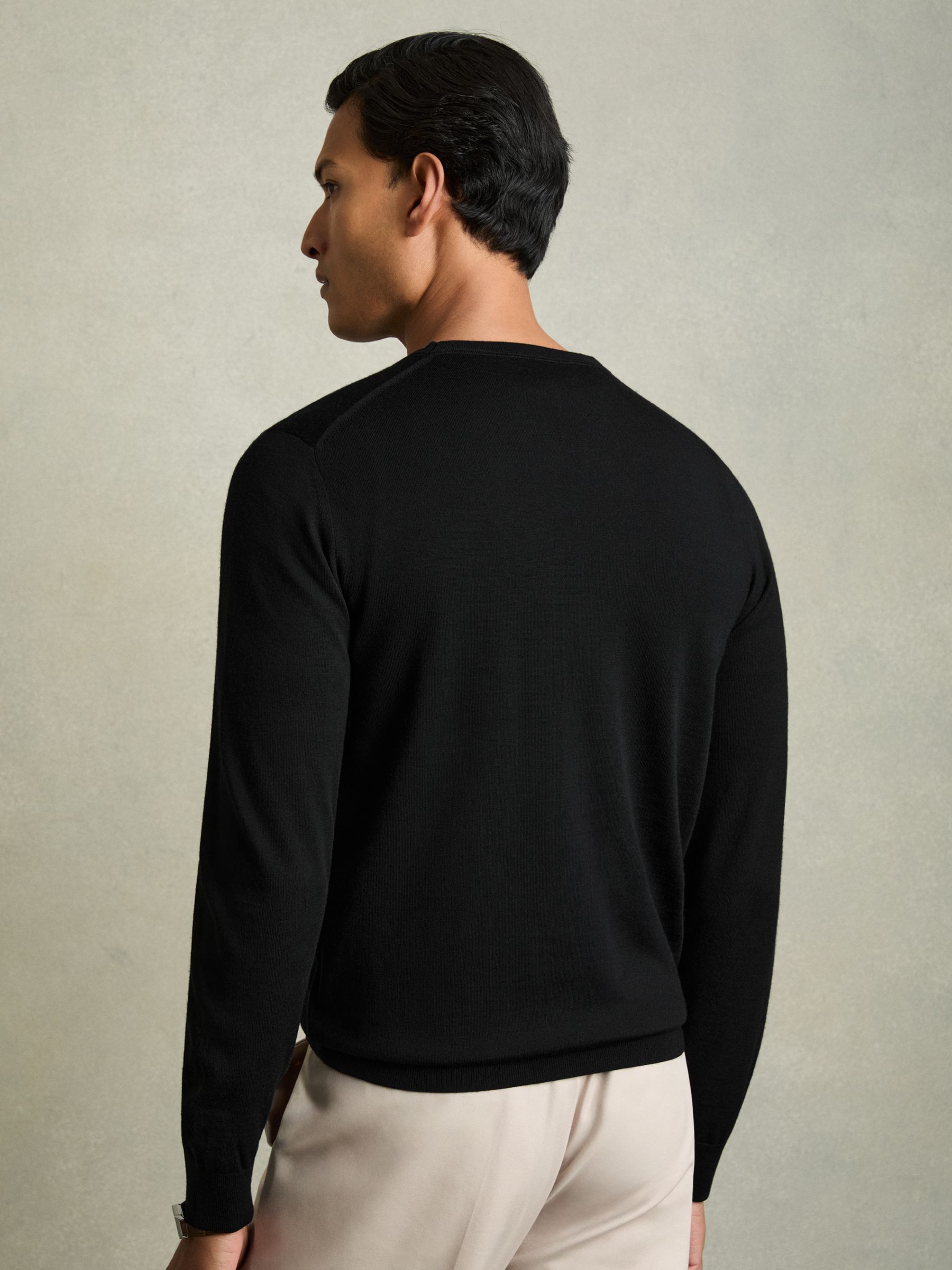Pack of Two Merino Wool Jumpers in Black
