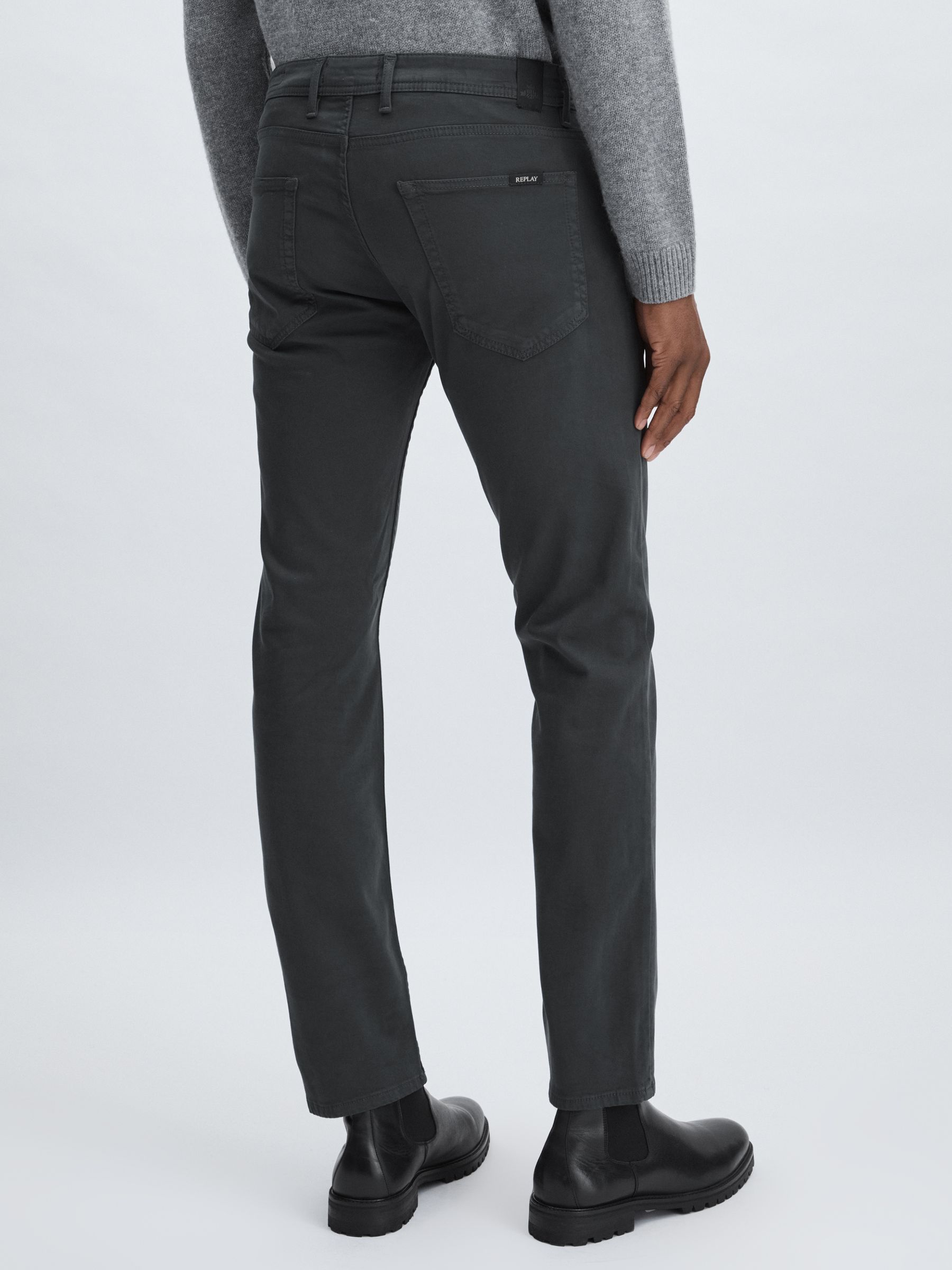 Replay Straight-Leg Jeans in Ocean