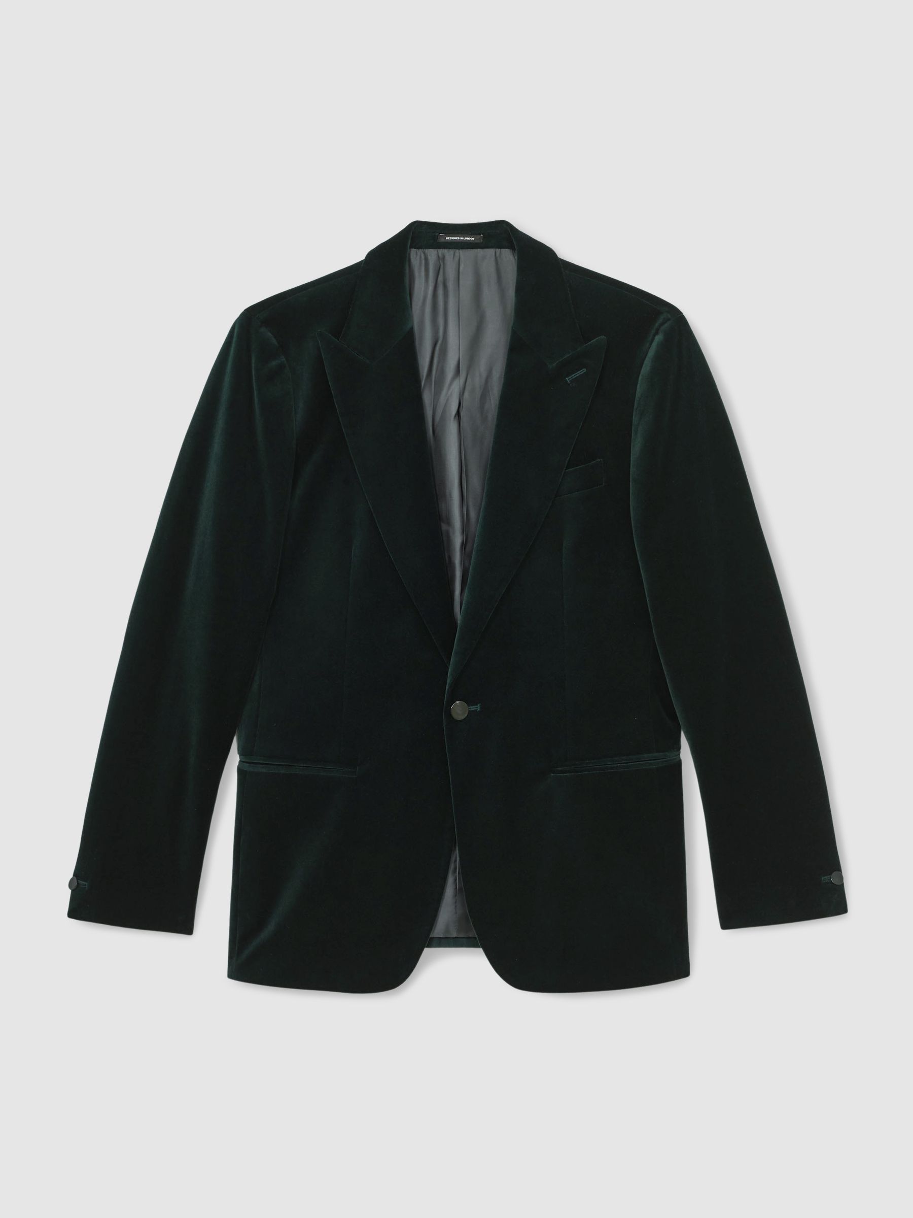 Jacket in Emerald Green