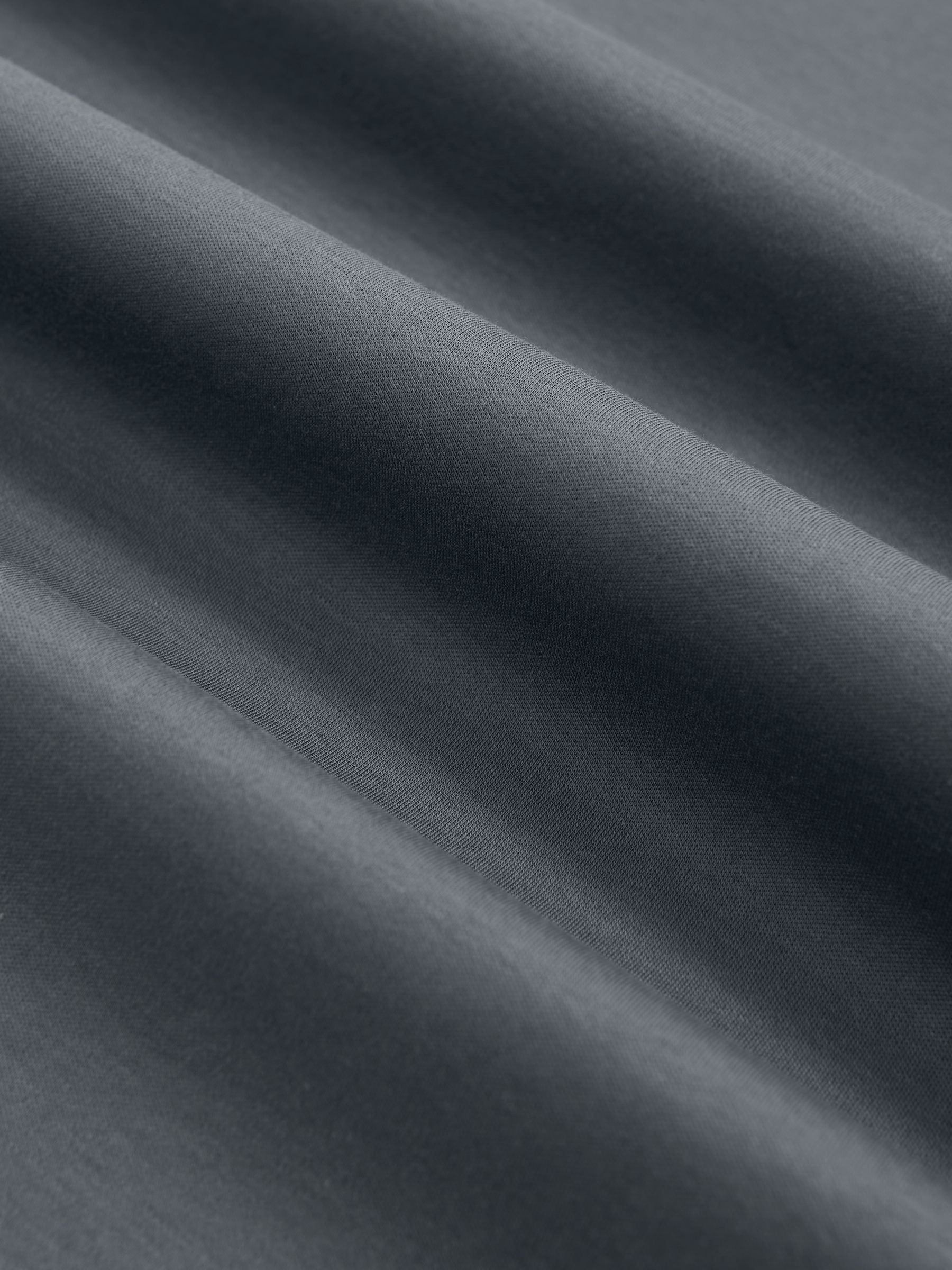 Airwater-Cotton Crew-Neck T-Shirt in Airforce Blue