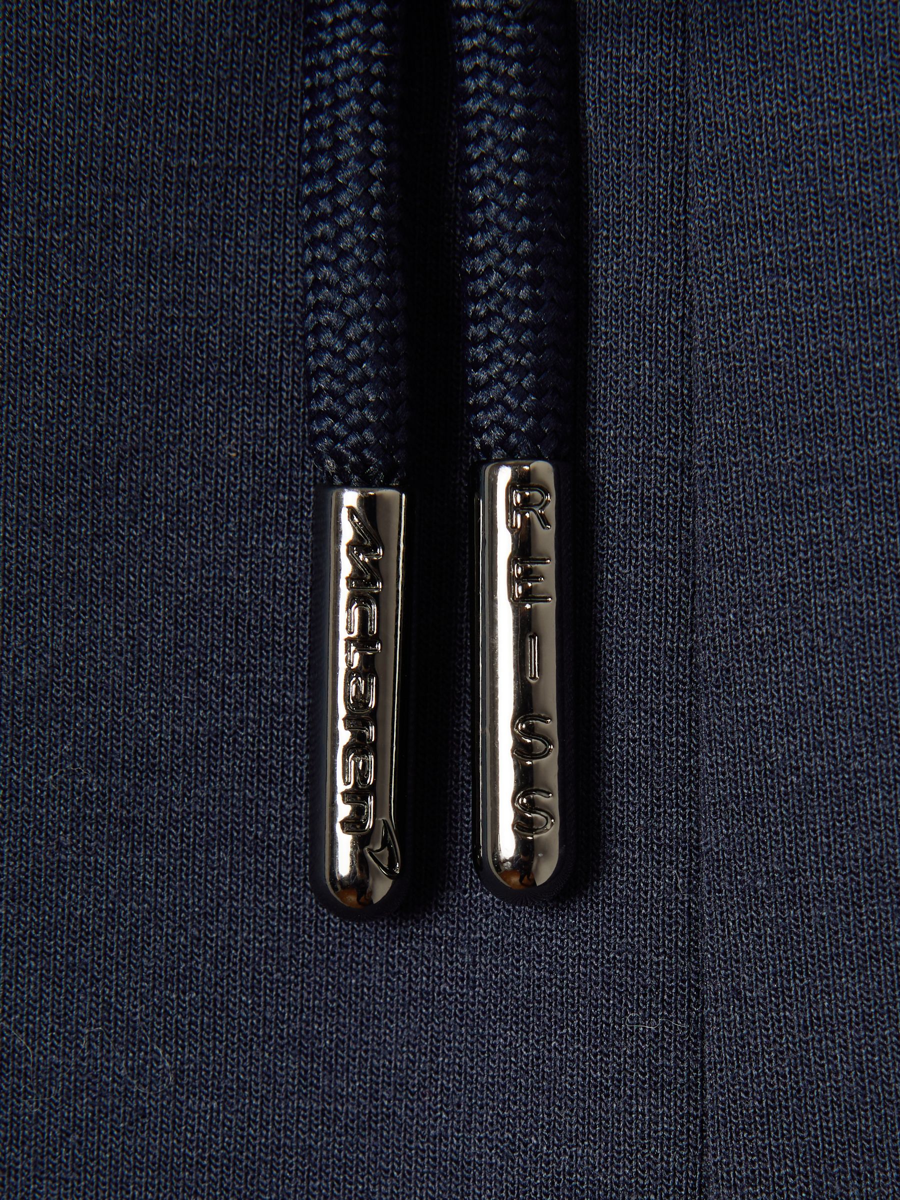 McLaren F1 Interlock Jersey Drawstring Joggers in Airforce Blue