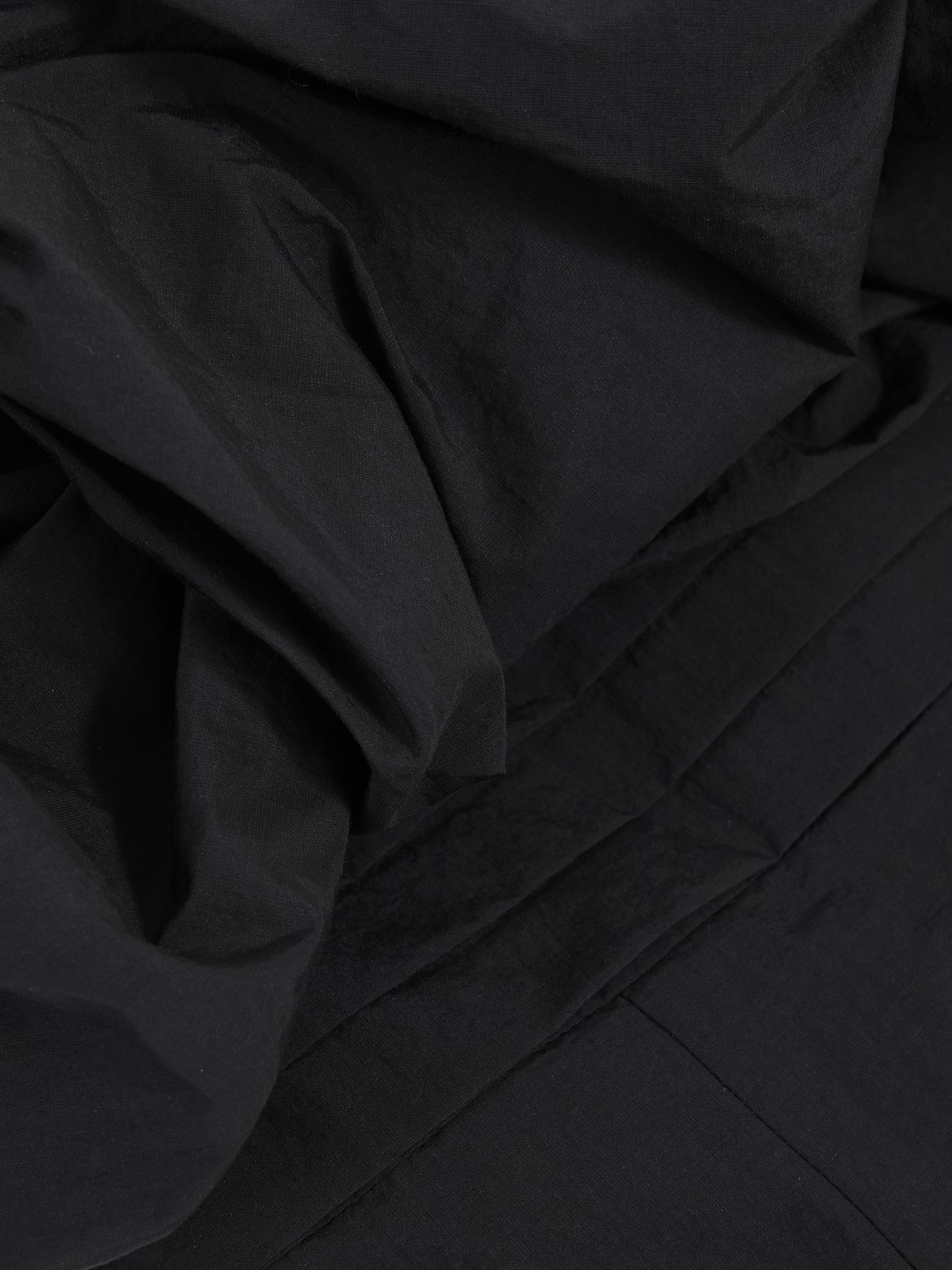 Sculptural Strapless Top in Black