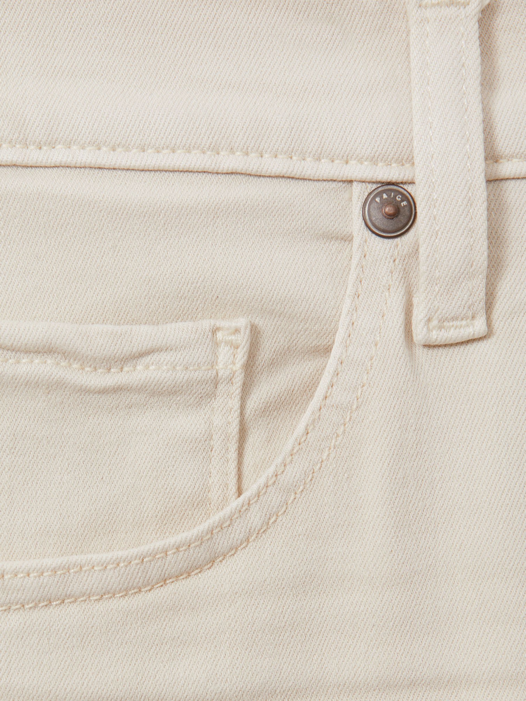 Paige Straight Leg Jeans in Ceramic