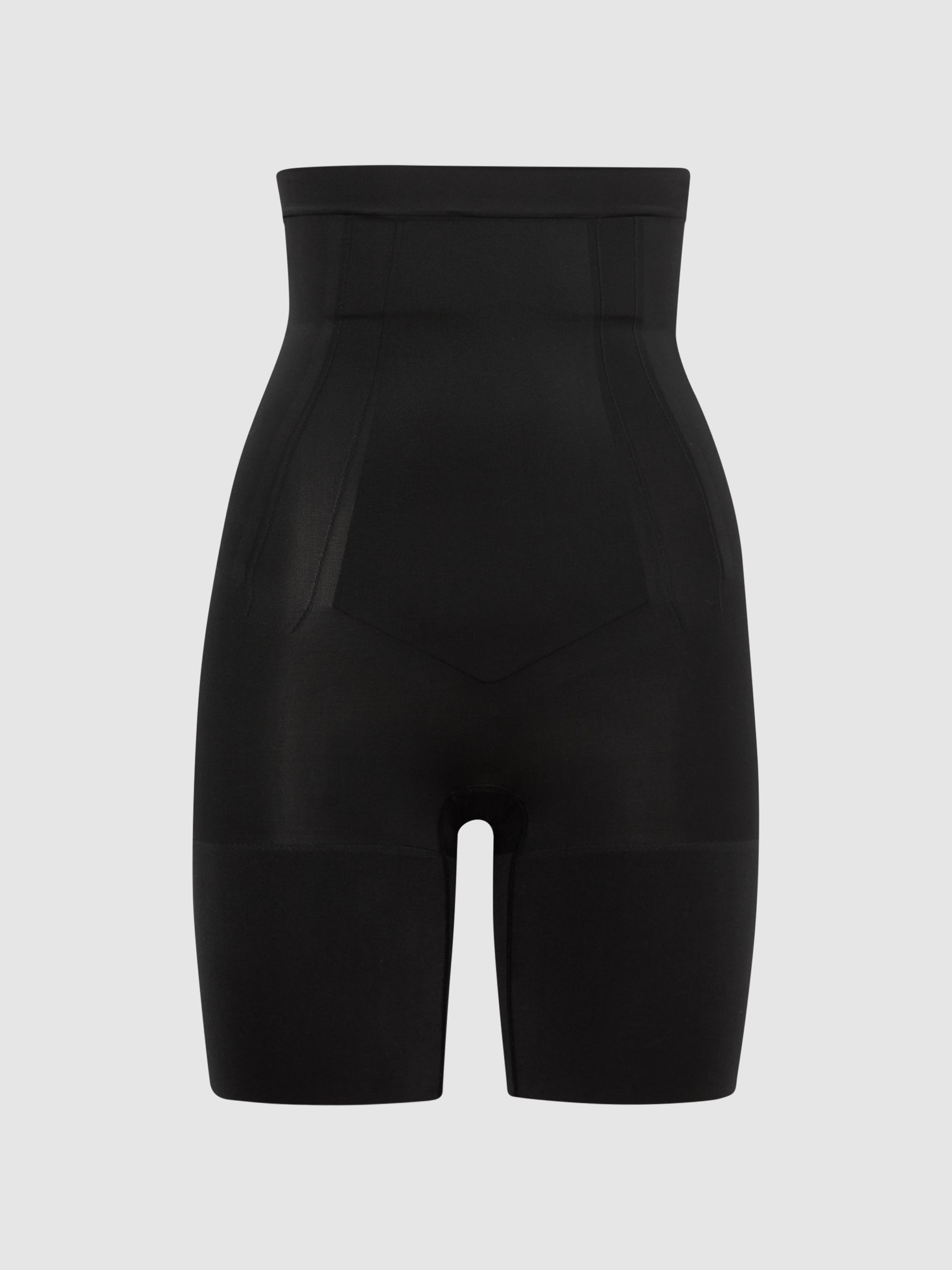 Spanx Shapewear Super Firming High Rise Mid-Thigh Shorts in Black