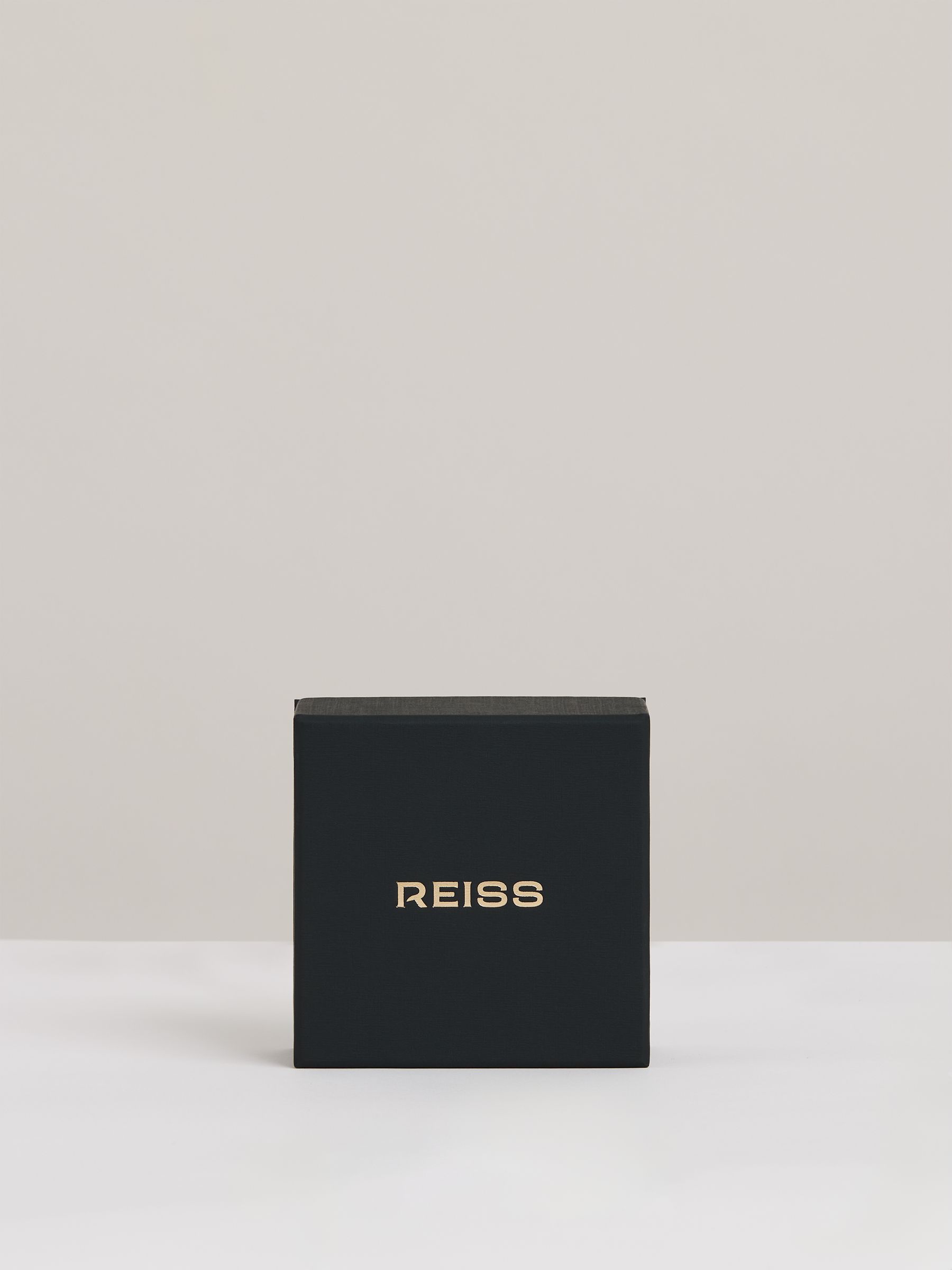 Hinged Crystal Cuff in Silver