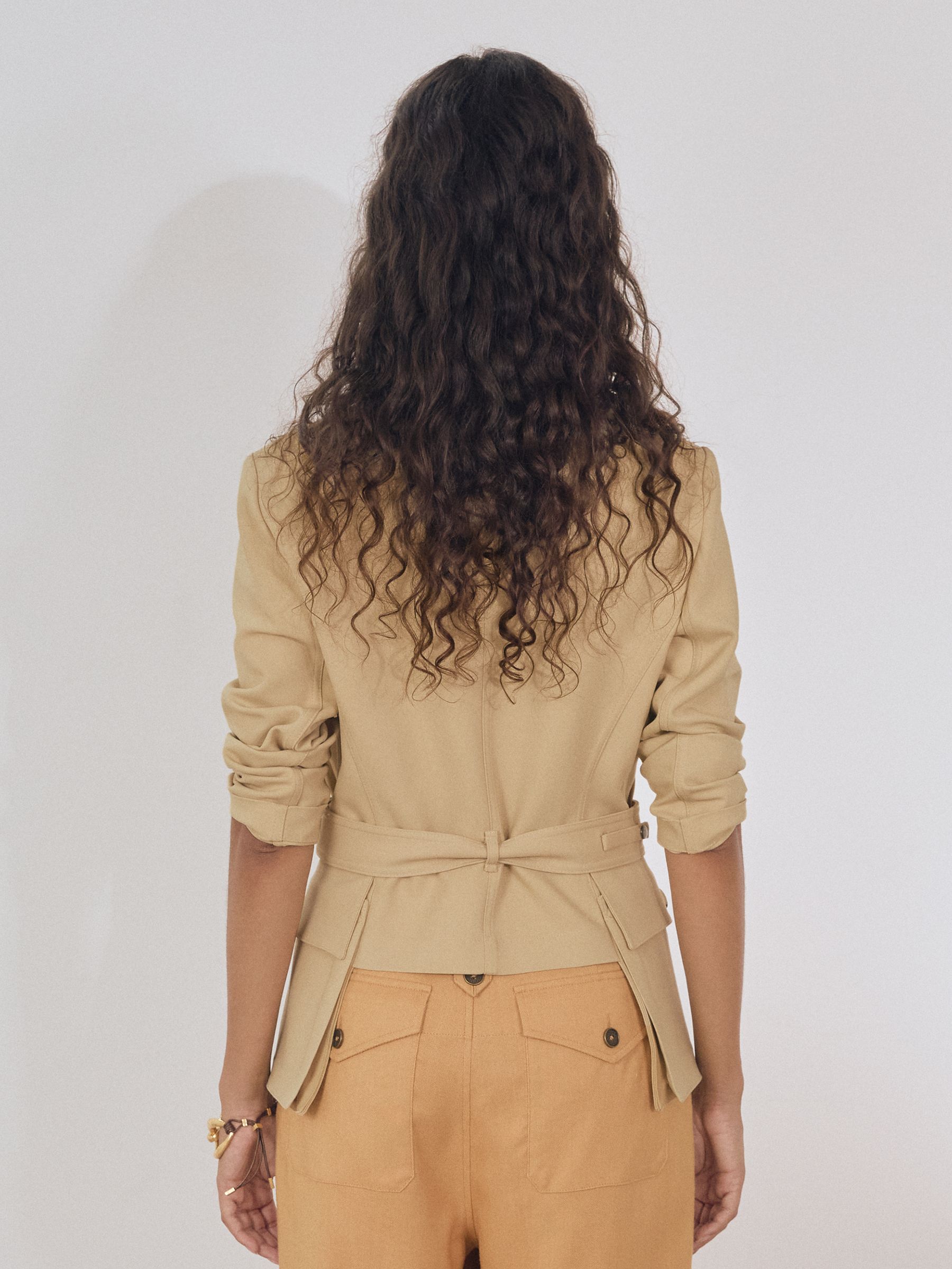Atelier Belted Utility Jacket in Neutral