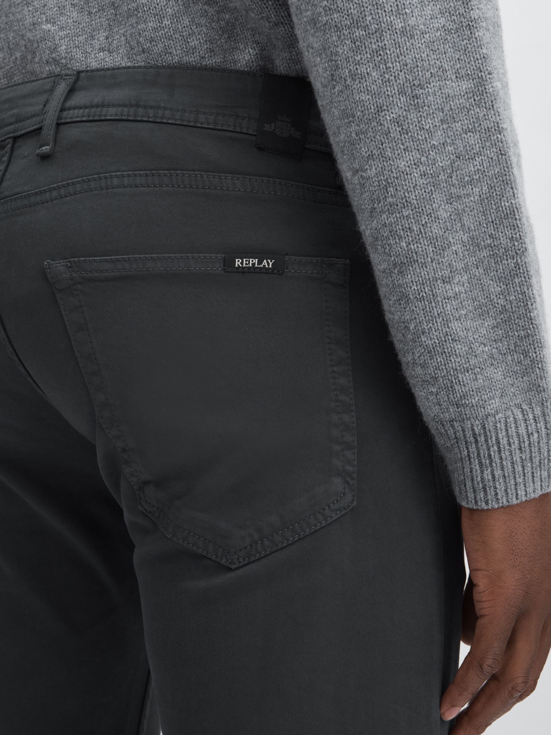 Replay Straight-Leg Jeans in Ocean