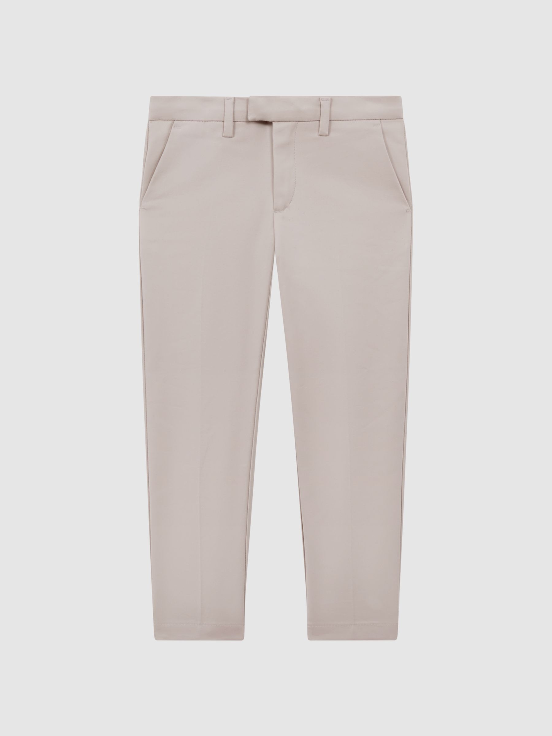 9-14 yrs Slim Fit Tapered Chinos in Stone