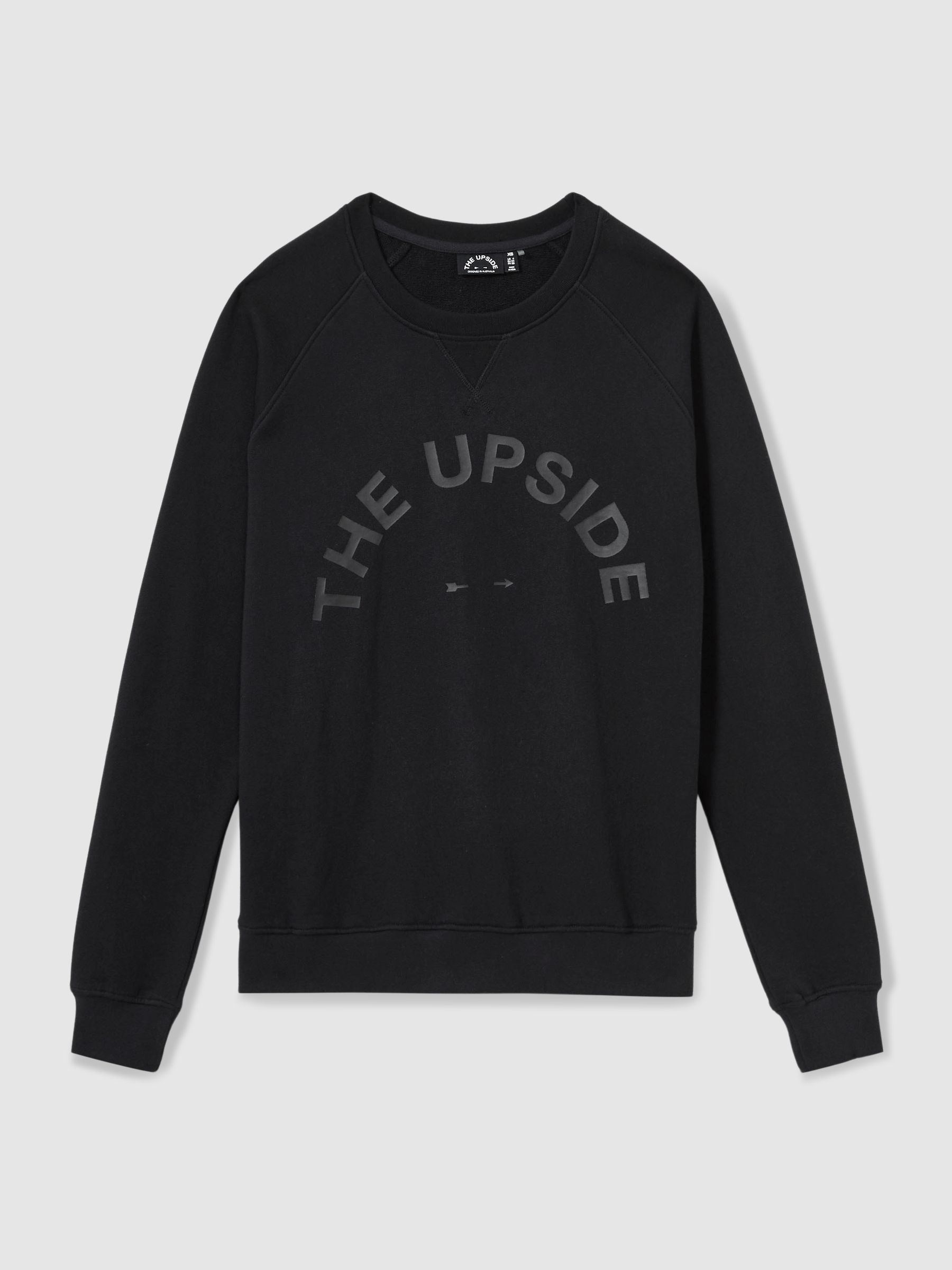 The Upside Cotton Logo Sweatshirt in Black