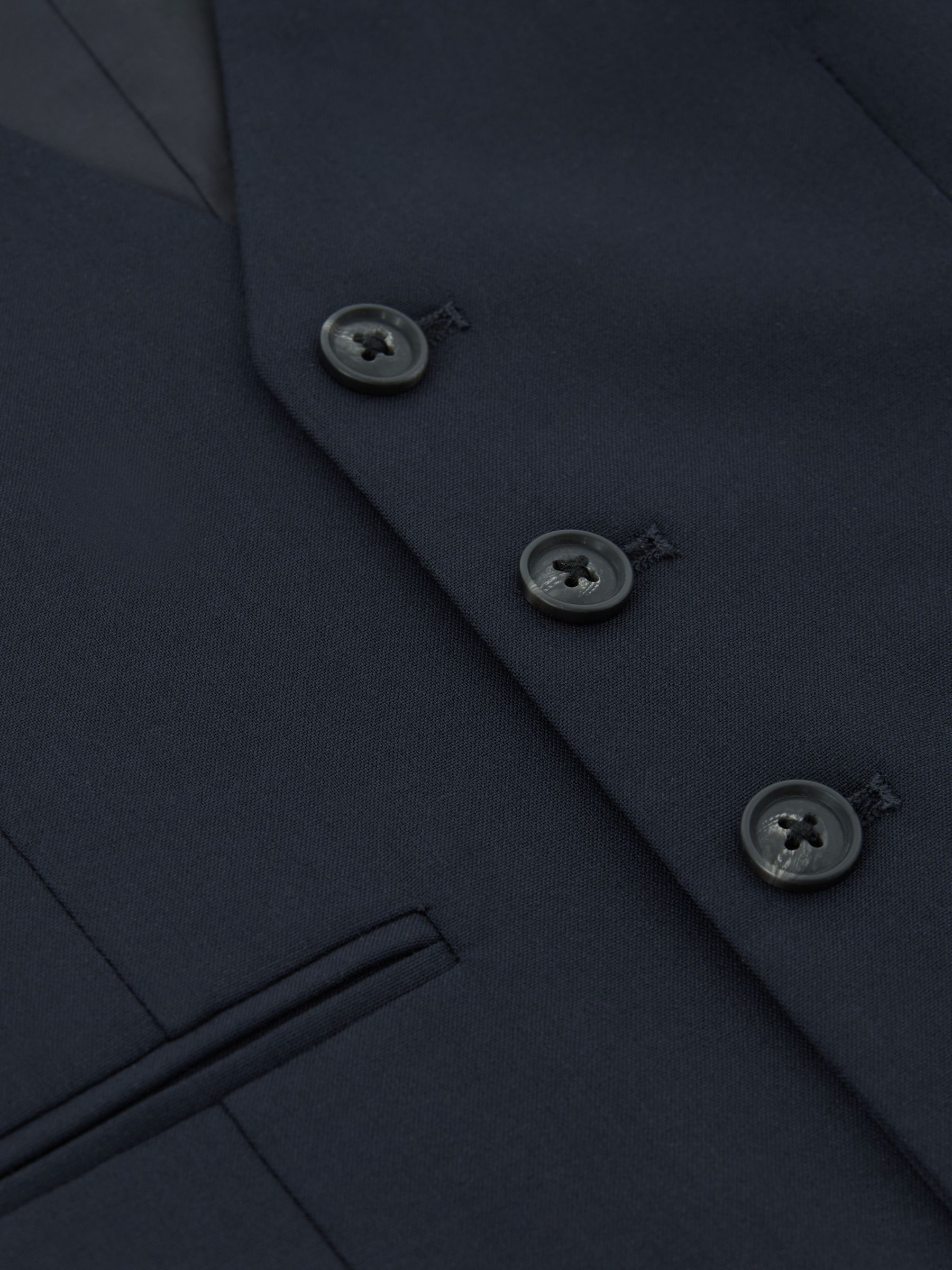 3-9 yrs Wool Blend Waistcoat in Navy