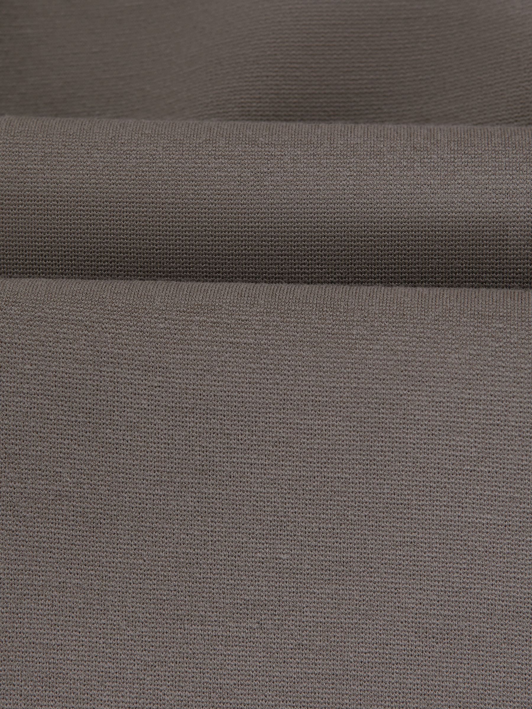 Paige Mid Rise Trousers in Dark Taupe