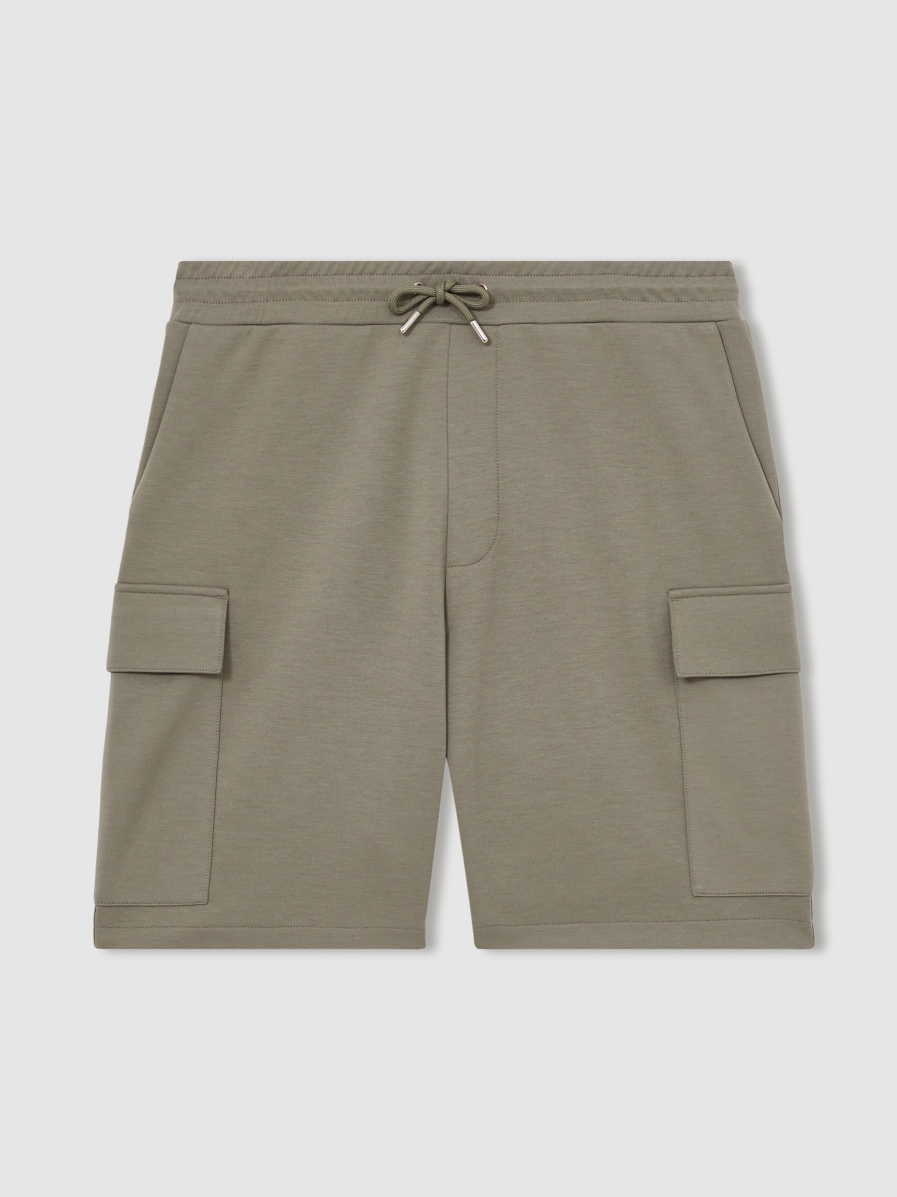 Interlock Cargo Shorts in Sage Green