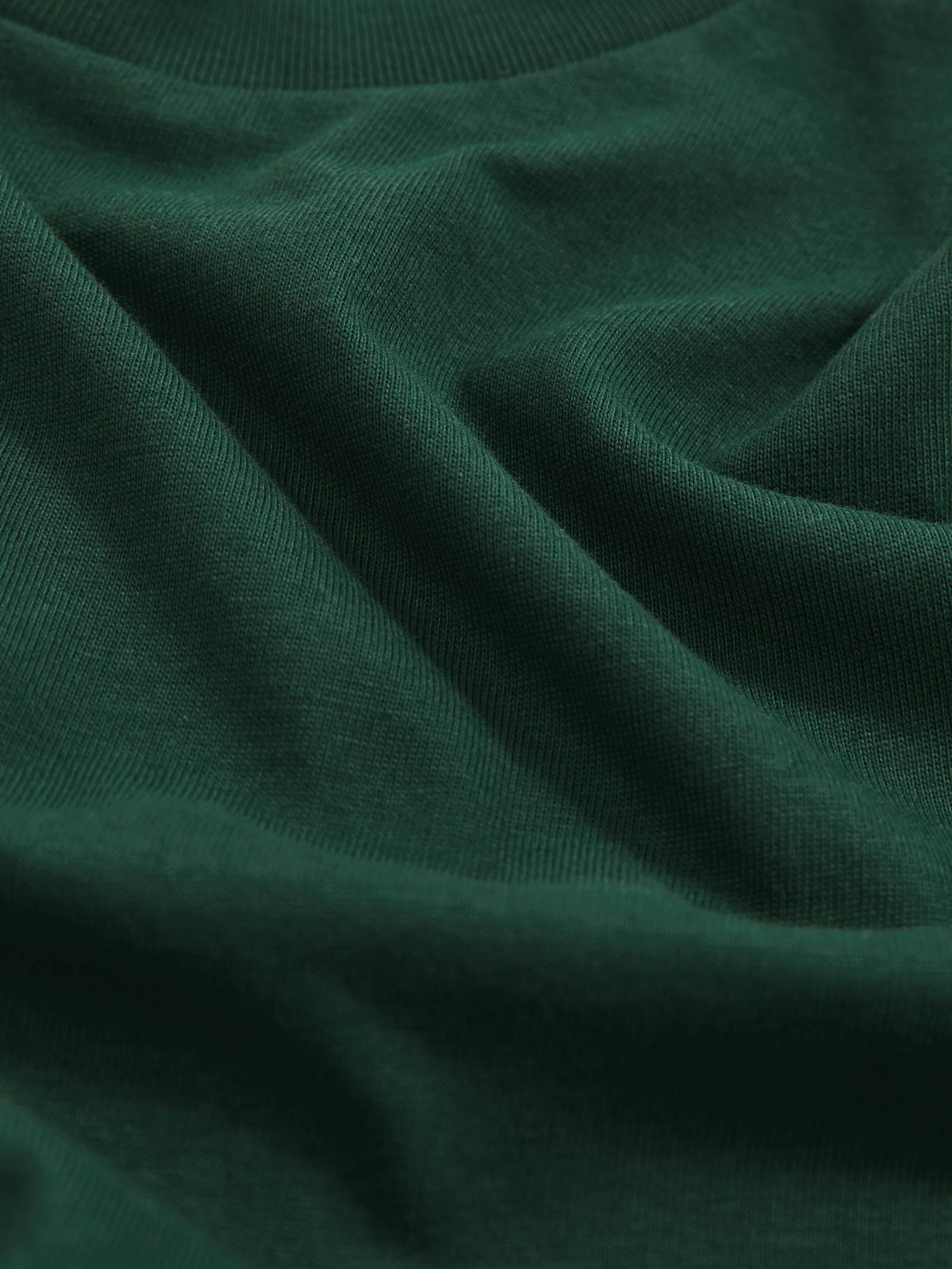 9-13 yrs Cotton Crew-Neck T-Shirt in Amiee Green