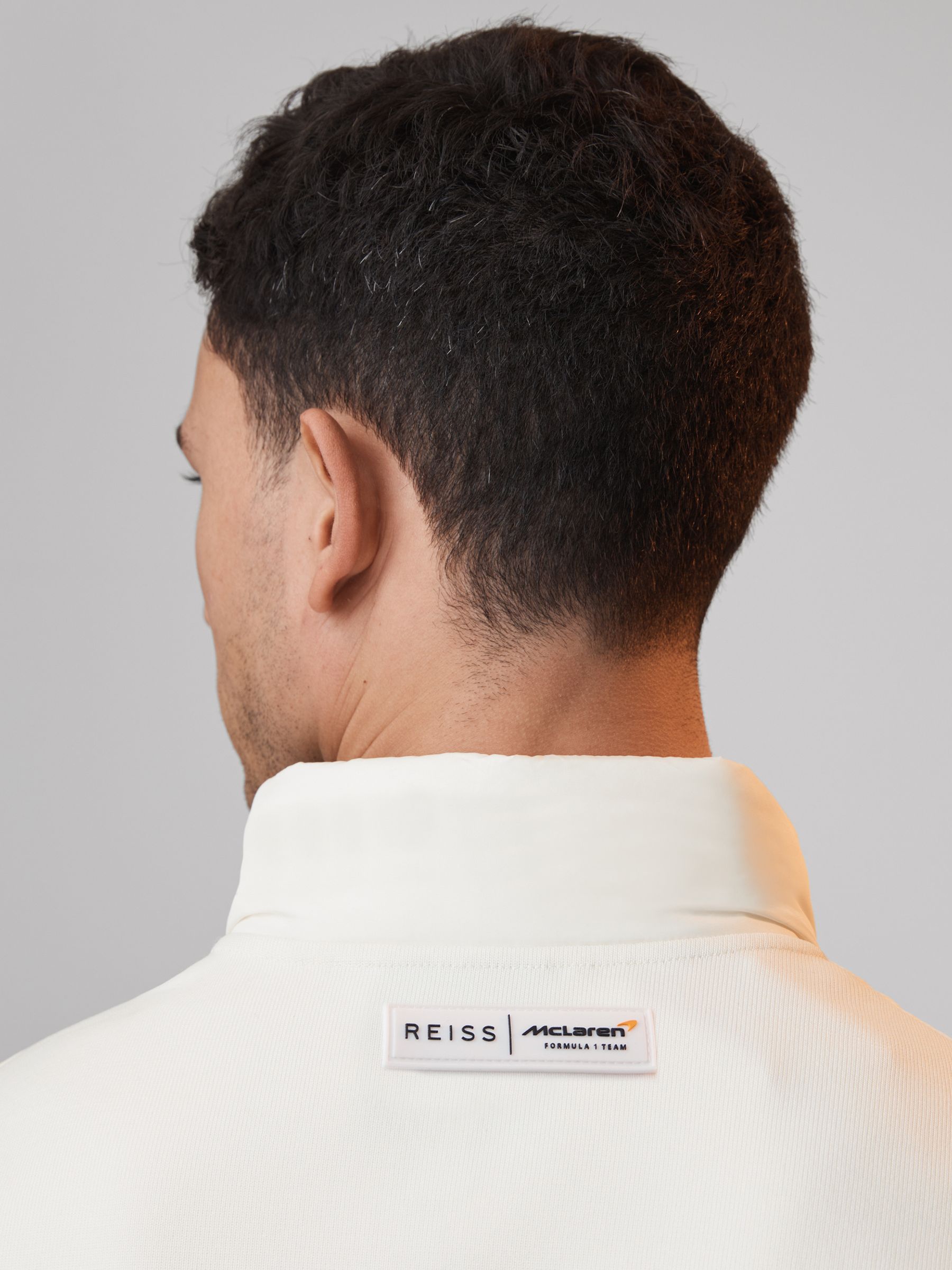 McLaren F1 Hybrid Quilt and Knit Gilet in White