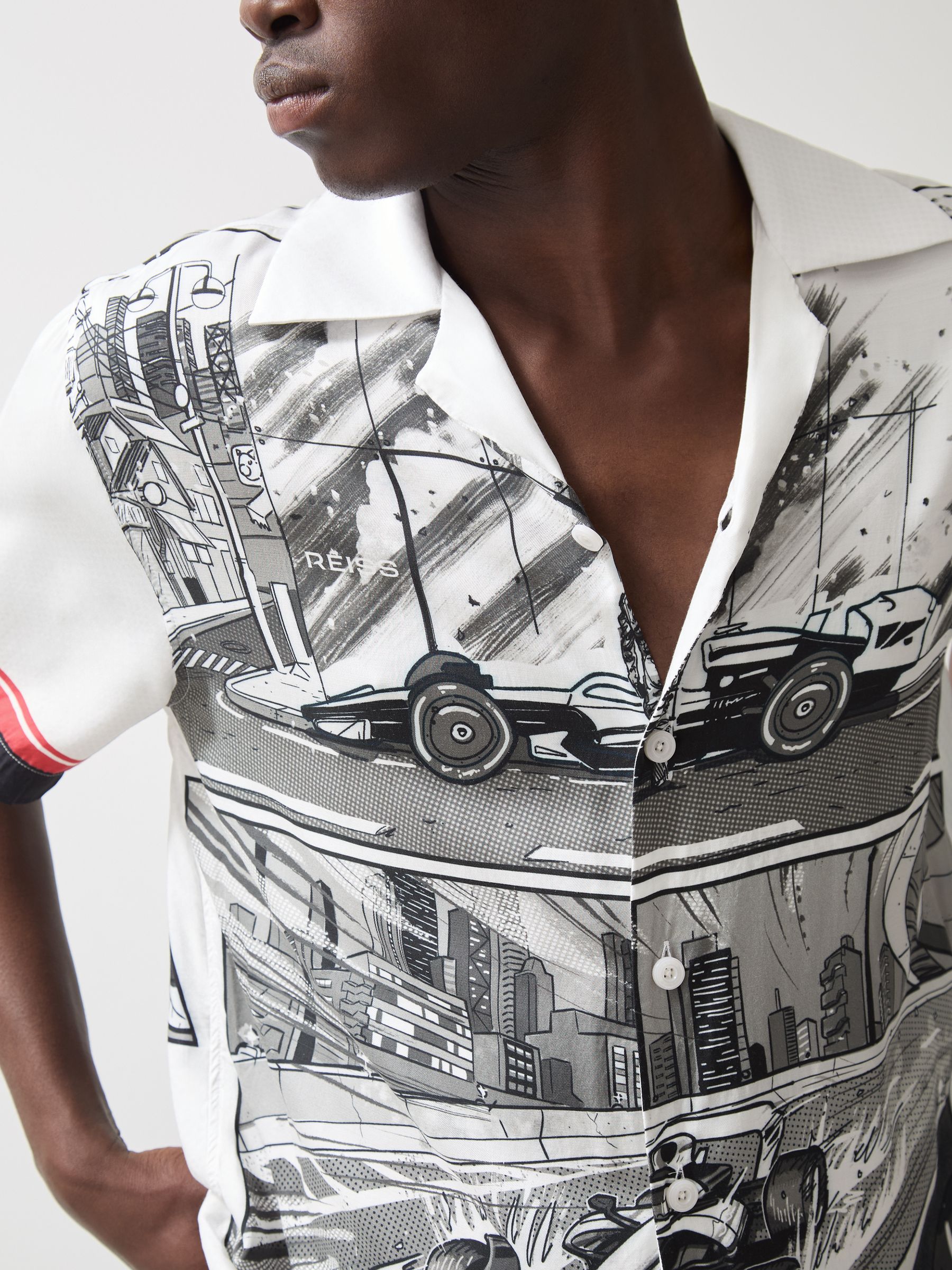 McLaren F1 Team Suzuka GP Shirt in Black/White