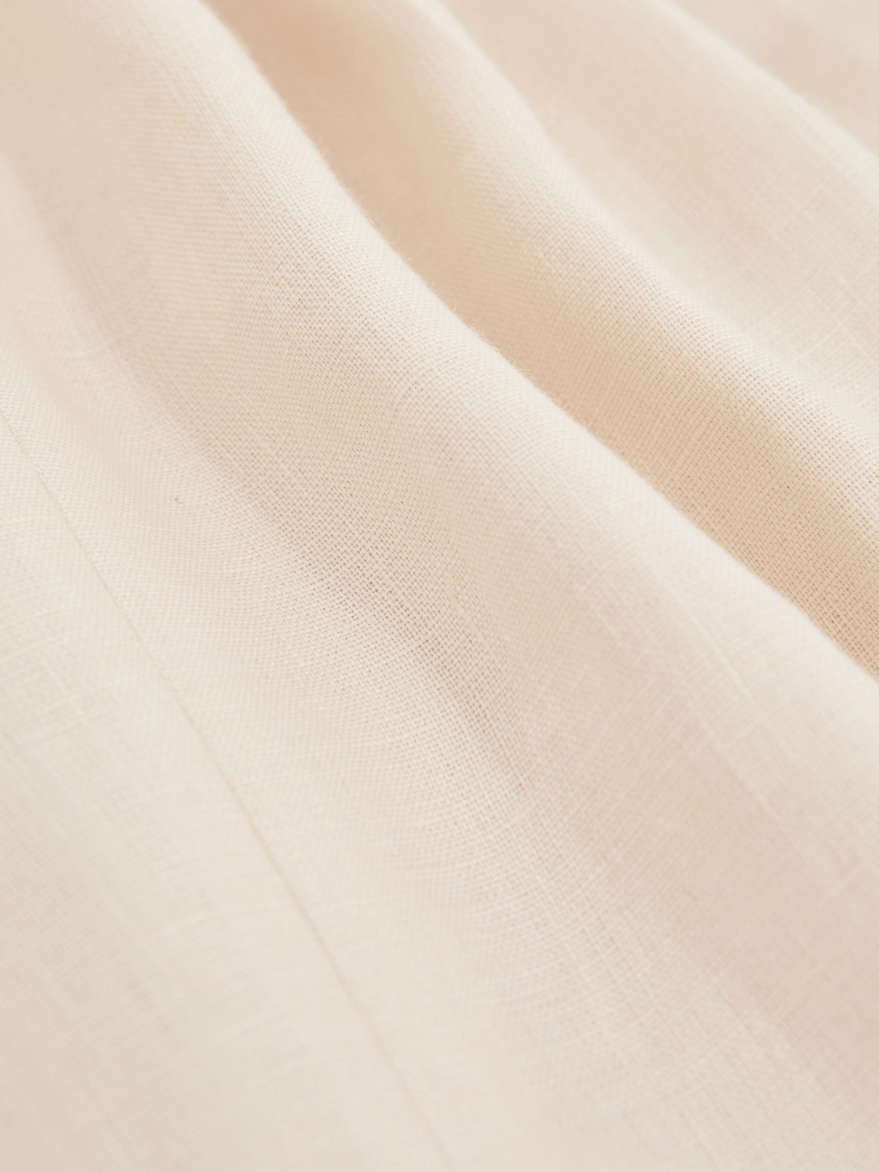 Linen Double-Breasted Suit Slim-Fit Blazer in Stone