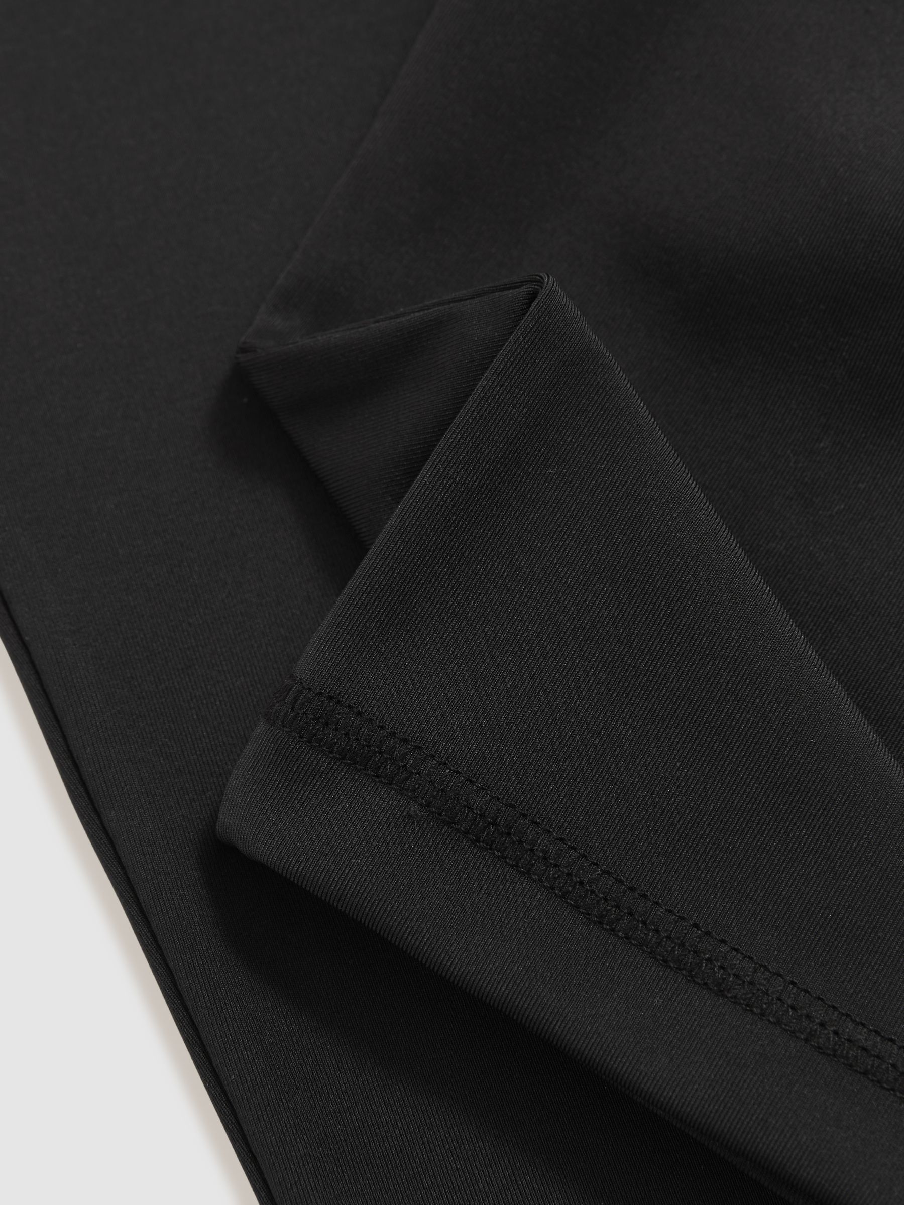 9-13 yrs Three-Quarter Length Leggings in Black