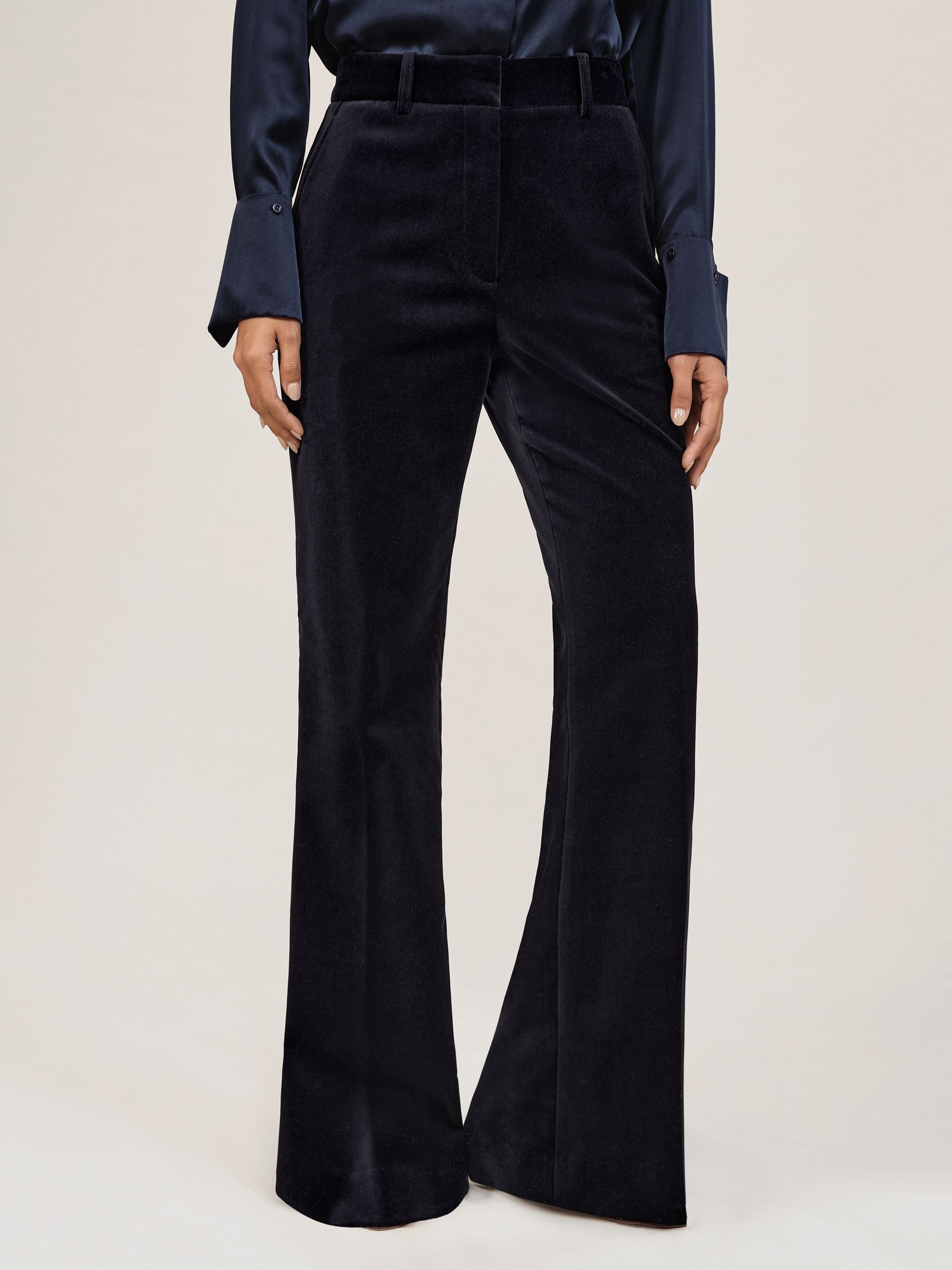 Petite Trousers in Navy