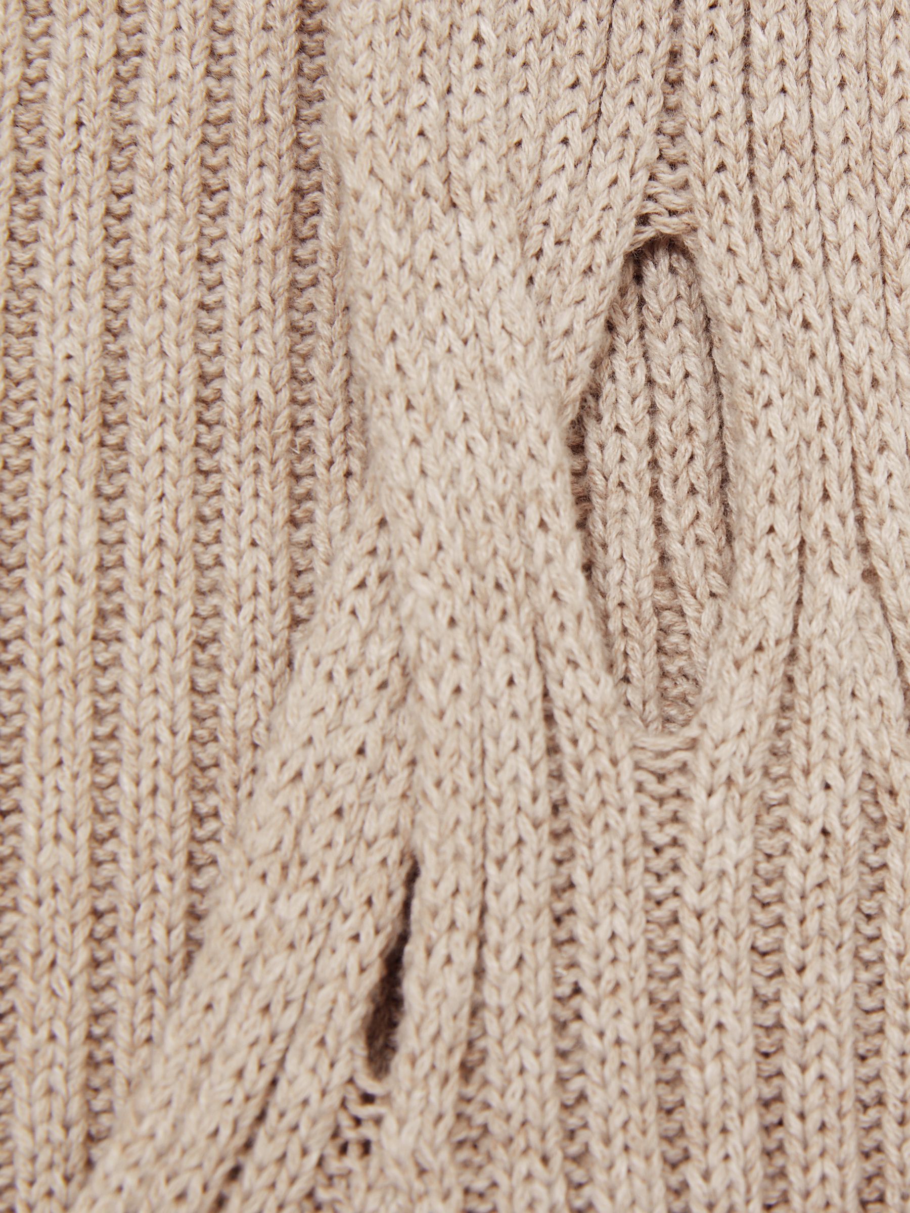Twist Strap Knit Vest in Neutral