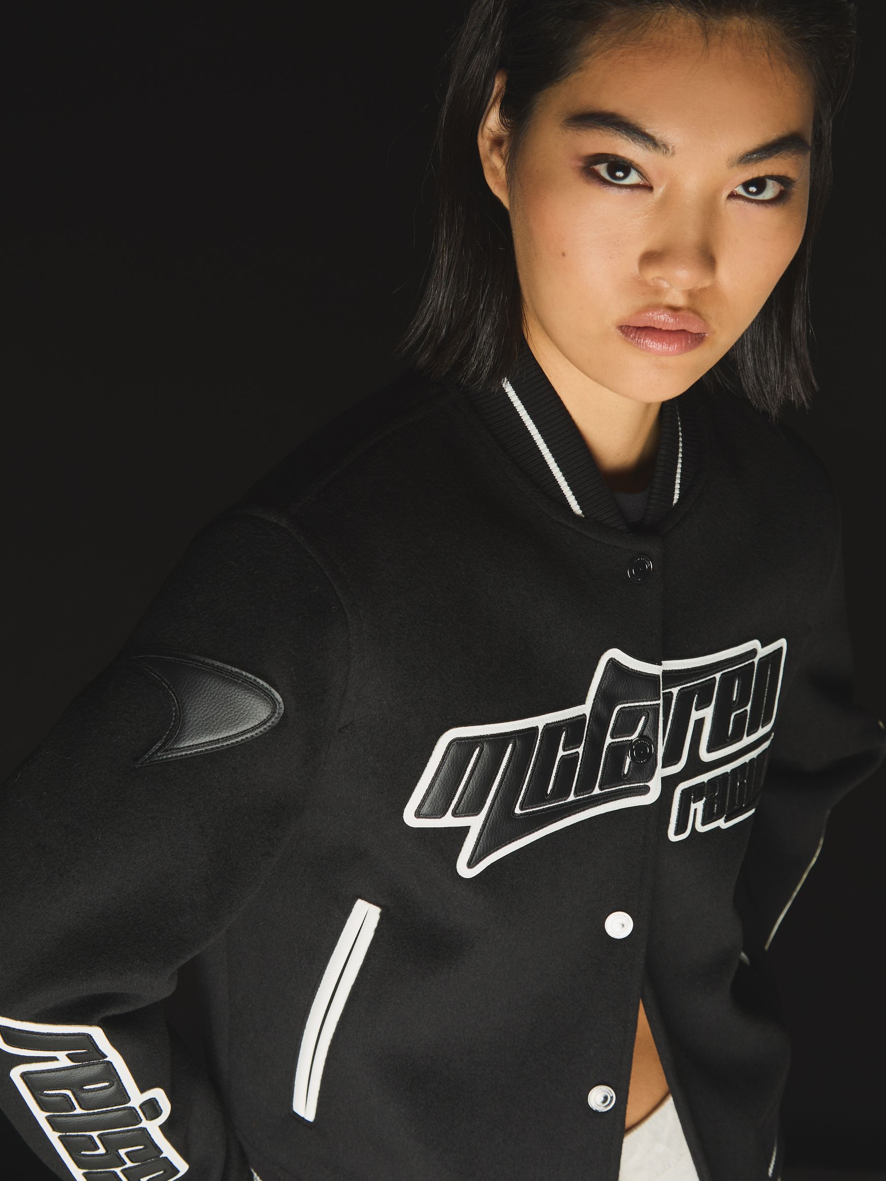 McLaren F1 Team Bomber Jacket in Black
