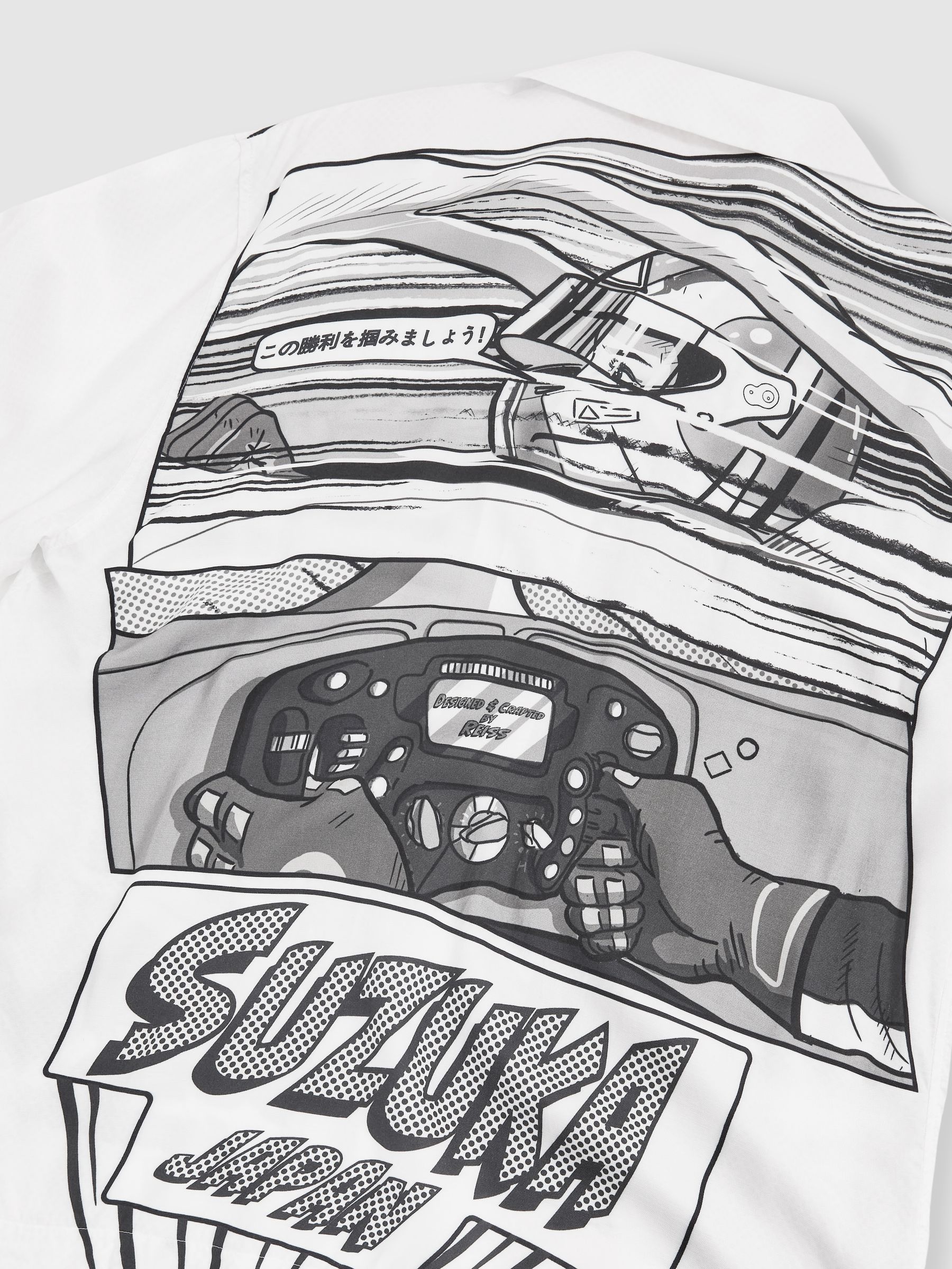 McLaren F1 Team Suzuka GP Shirt in Black/White