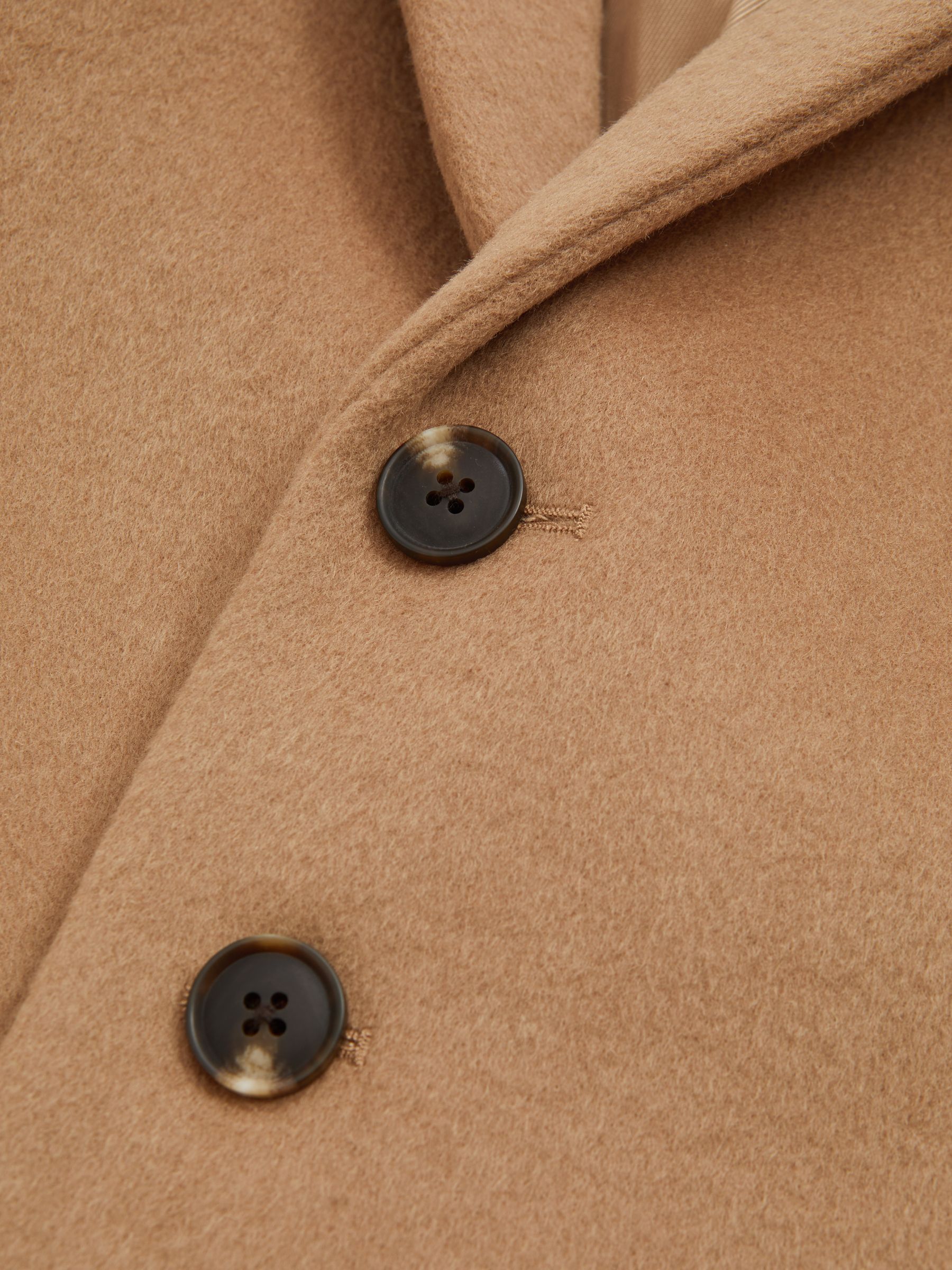 3-9 yrs Single Breasted Overcoat in Camel