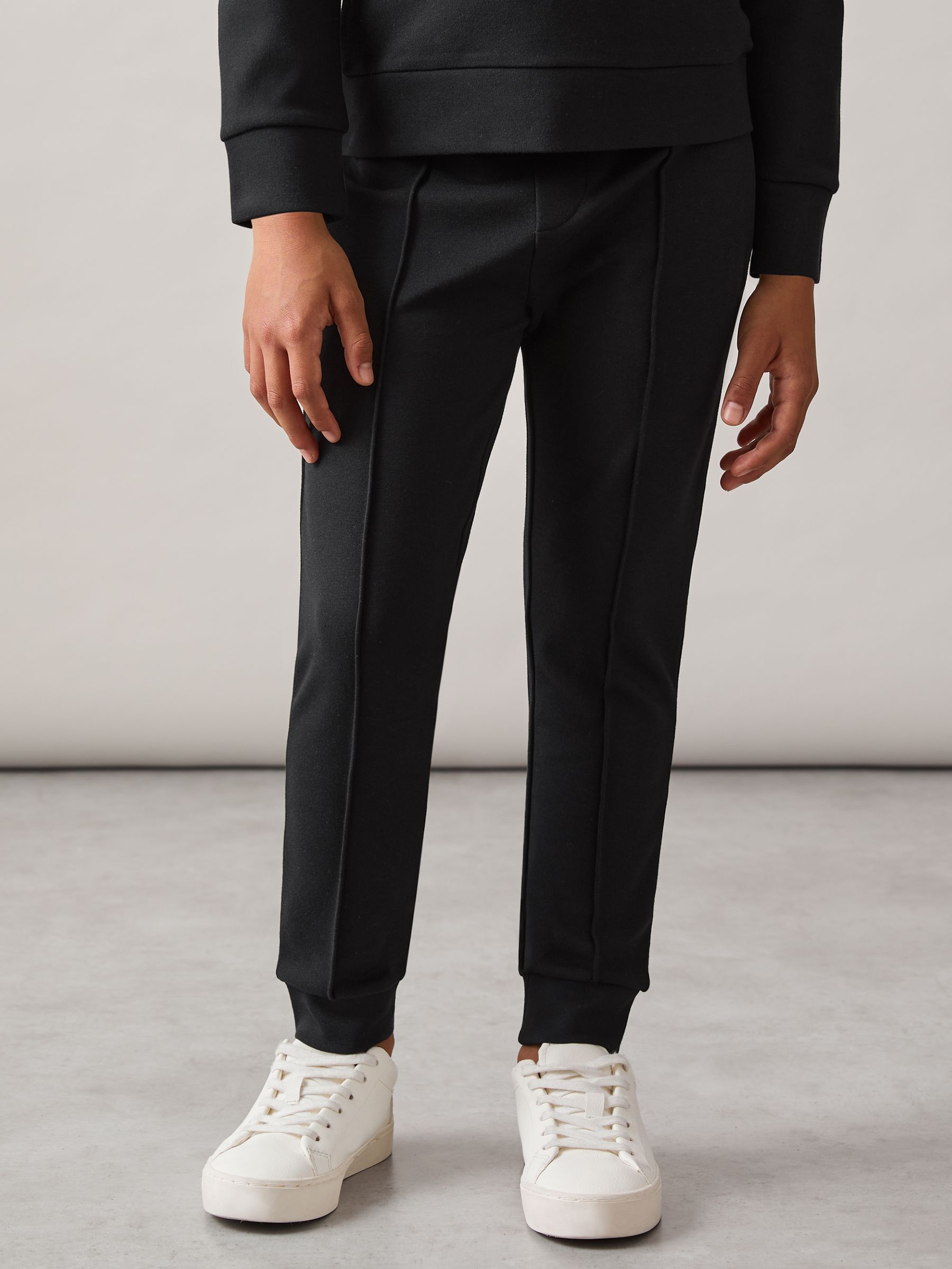 9-13 yrs Relaxed Drawstring Joggers in Black