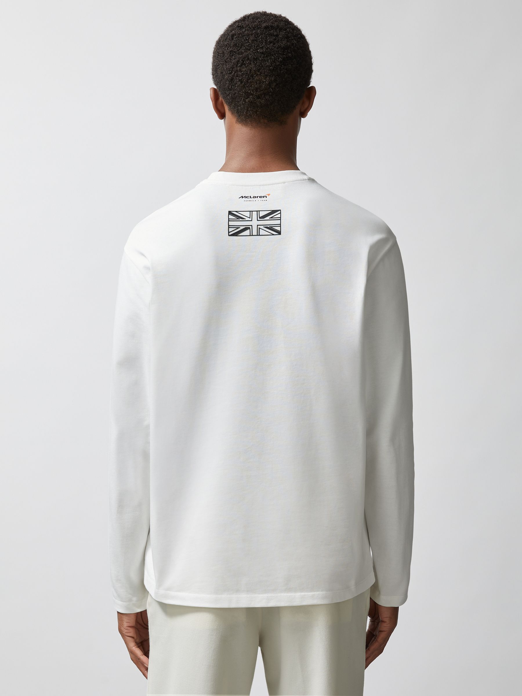McLaren F1 Team British GP T-Shirt Unisex Fit in White