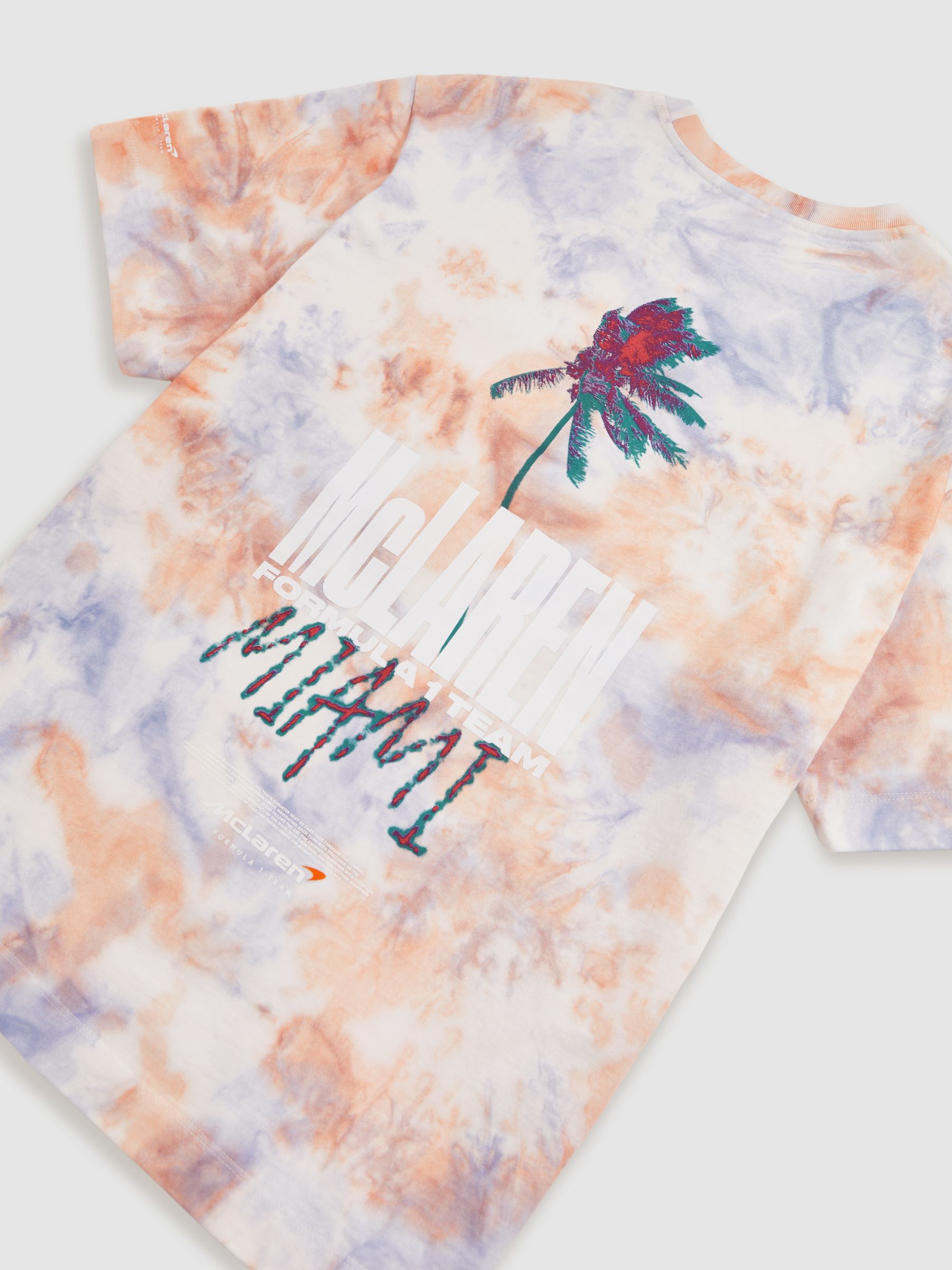 McLaren F1 Team Miami GP T-Shirt Unisex Fit in Pink