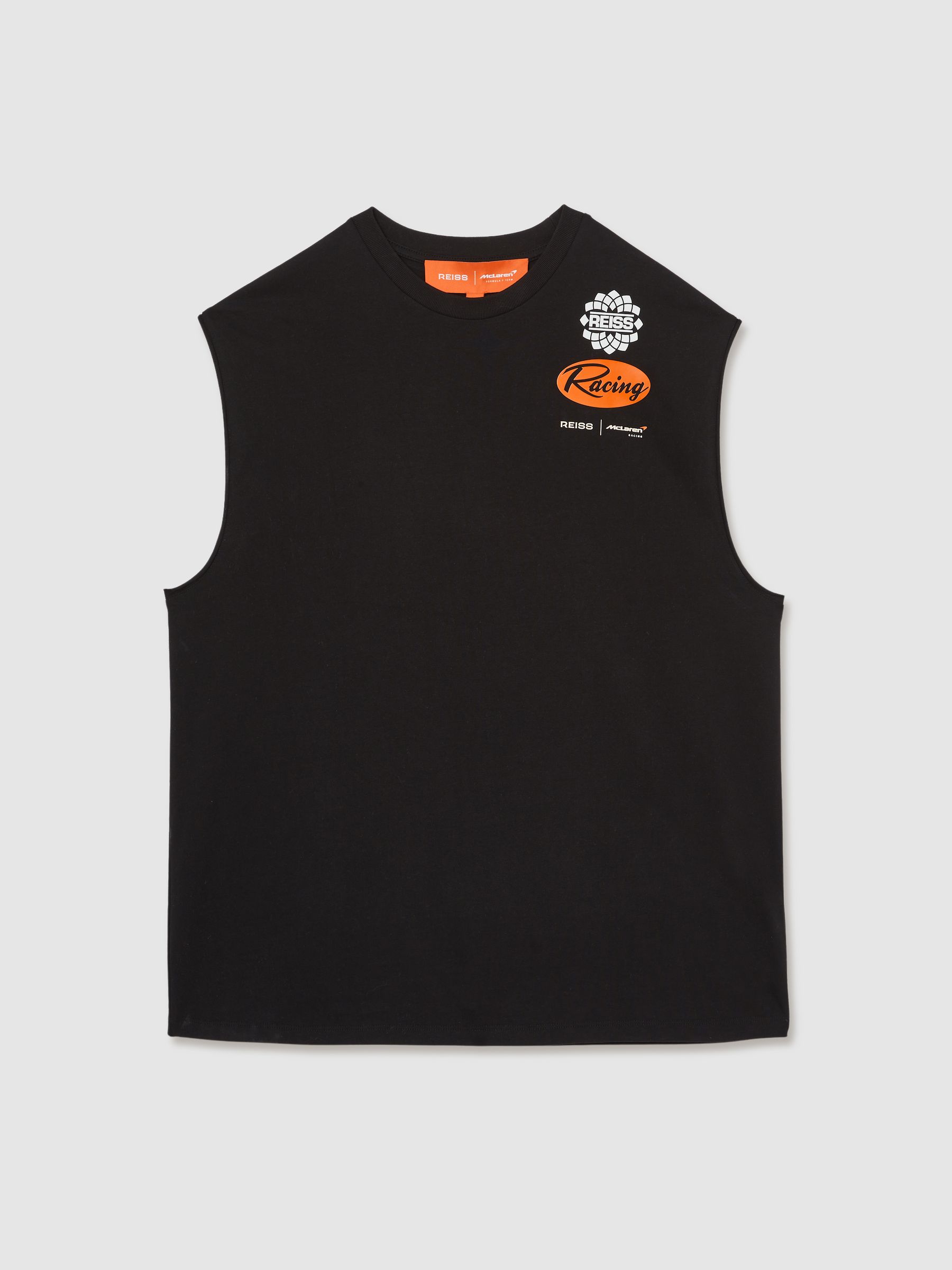 McLaren F1 Team Logo Vest in Black
