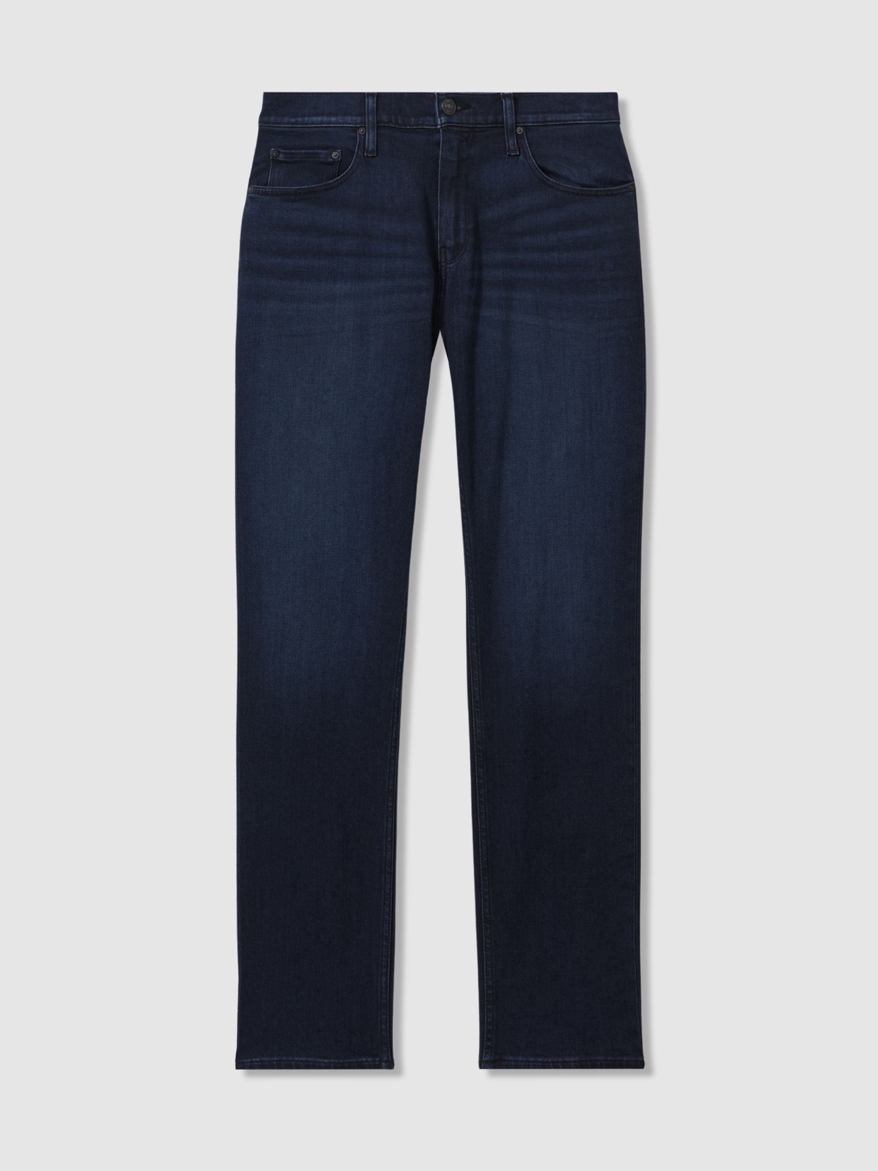 Paige Straight Leg Jeans in Conteras Blue