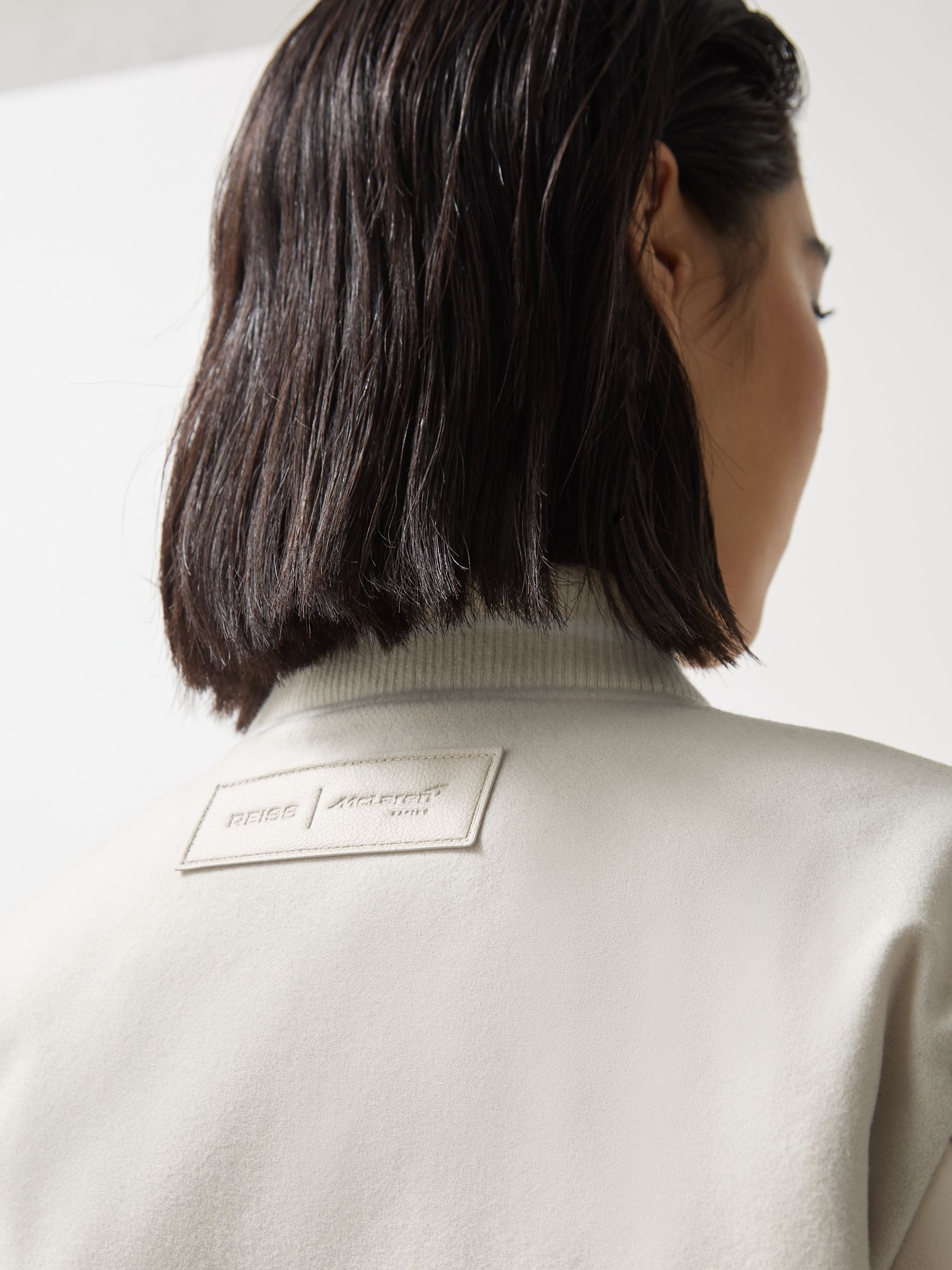 McLaren F1 Team Bomber Jacket in Off White