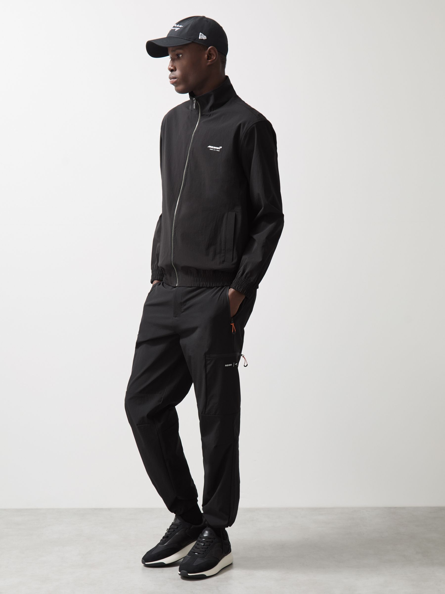 McLaren F1 Team Tech Funnel-Neck Jacket in Black