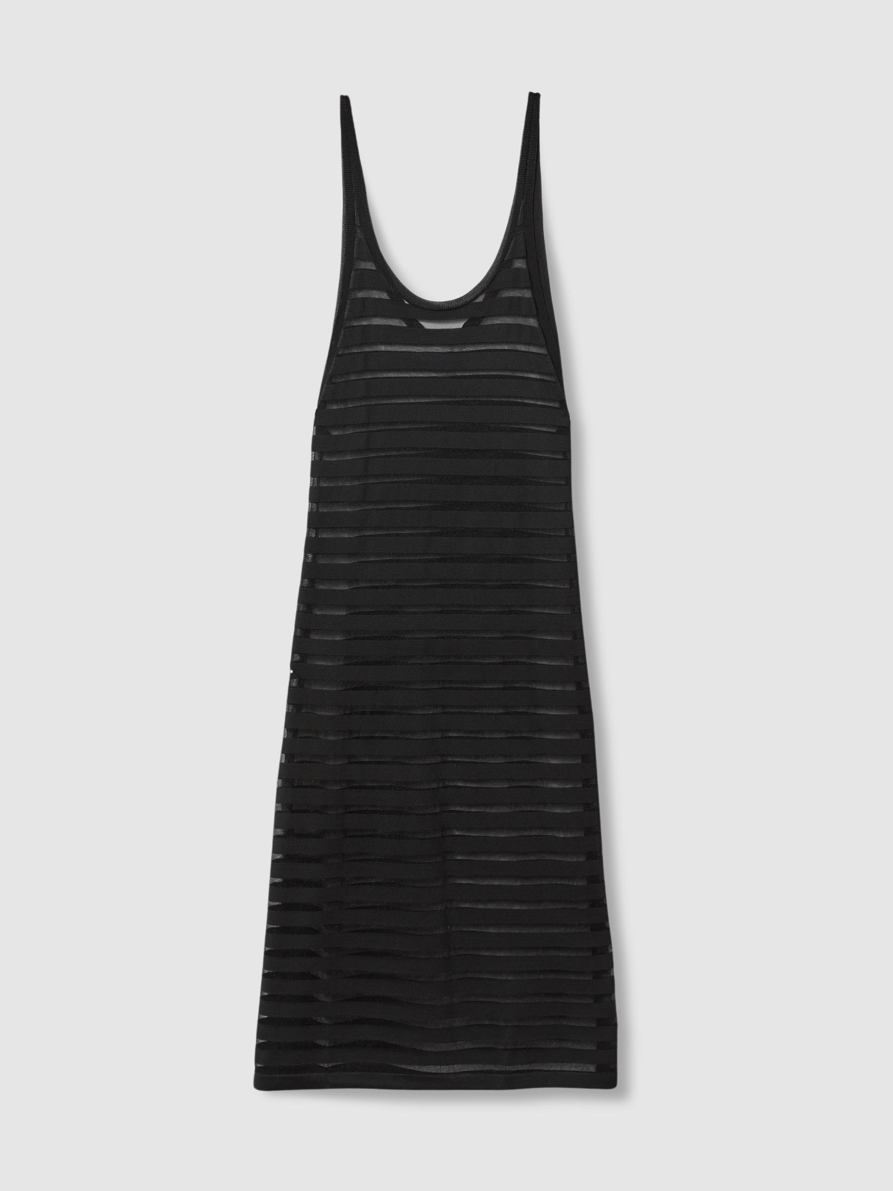 Calvin Klein Underwear Knitted Midi Dress in Black