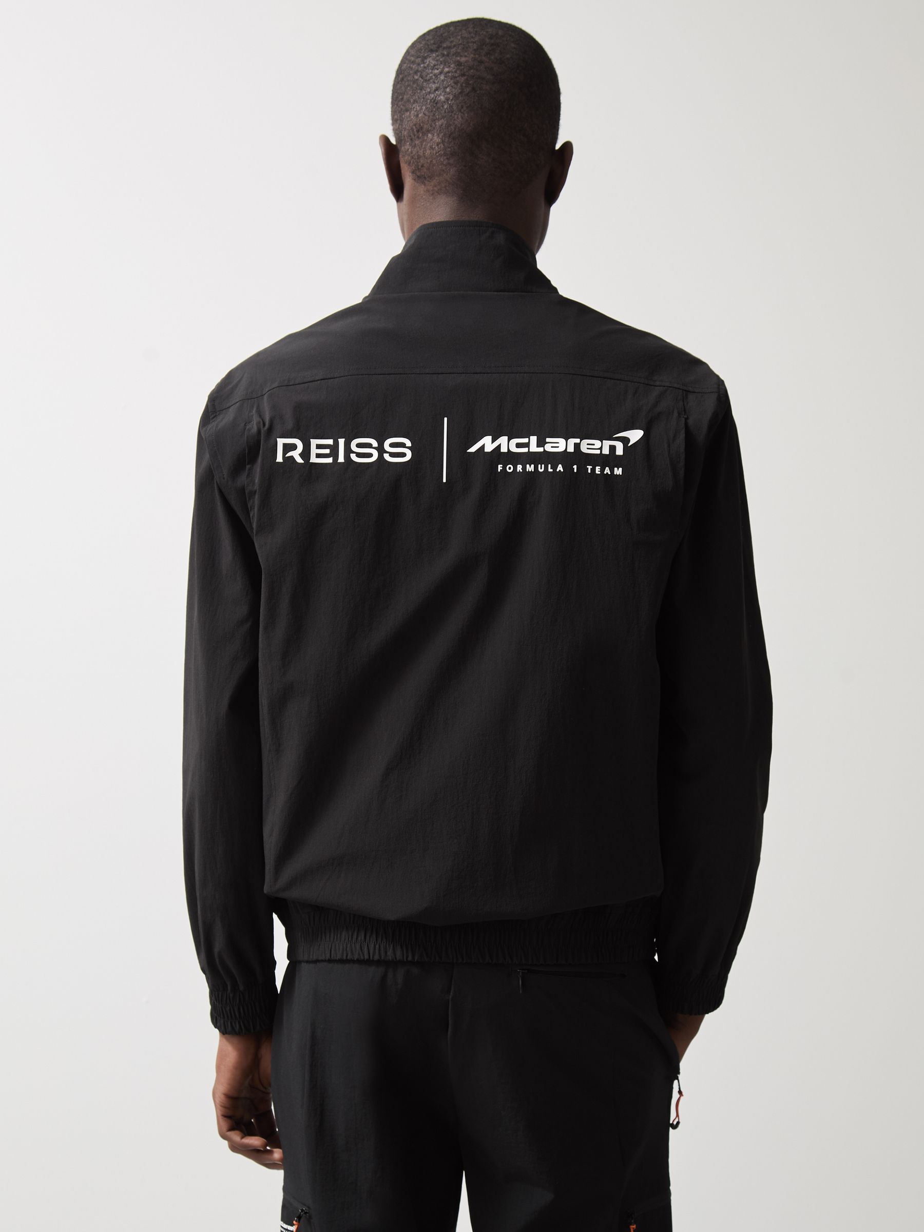 McLaren F1 Team Tech Funnel-Neck Jacket in Black