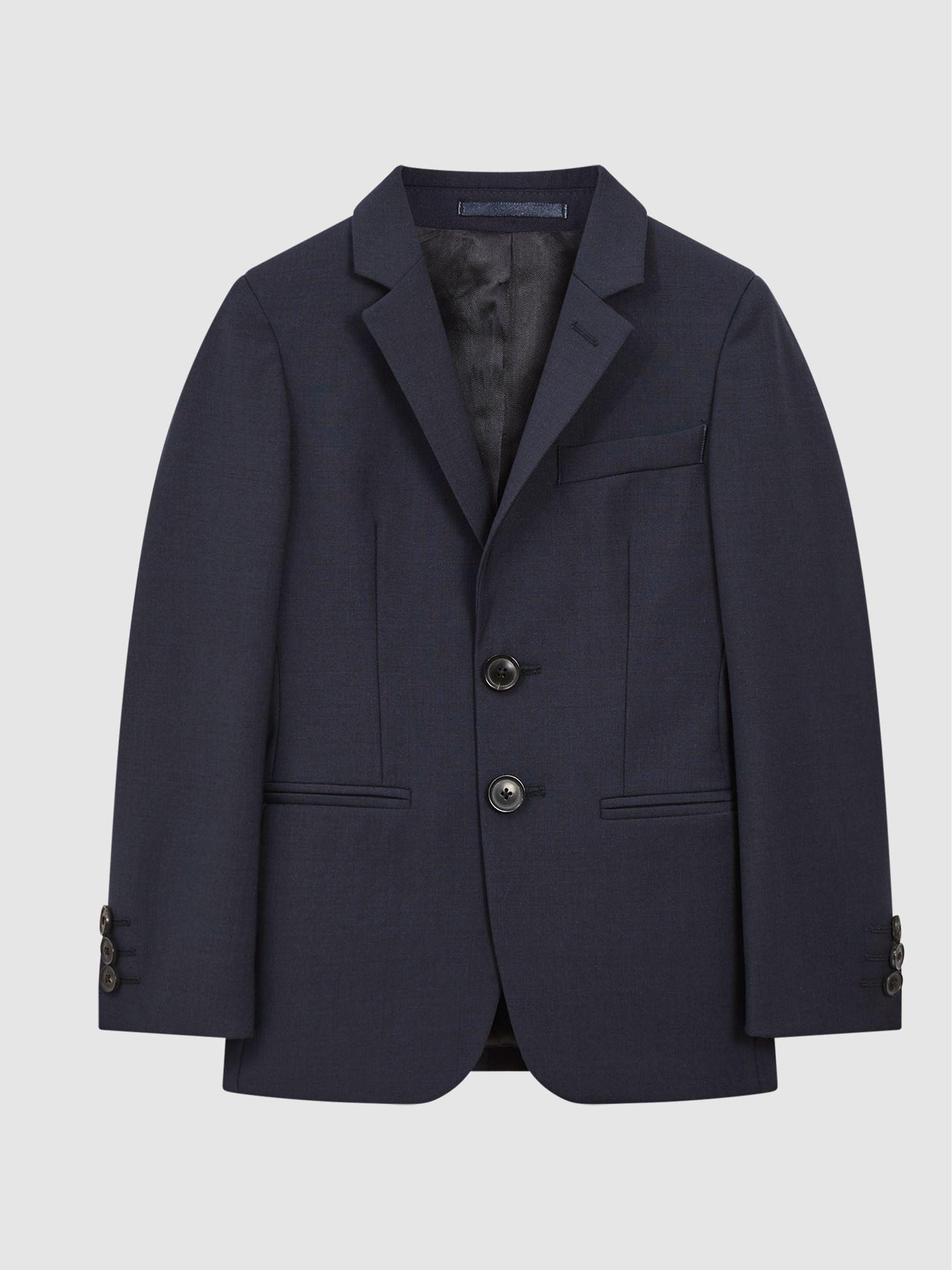 9-12 yrs Modern Fit Mixer Blazer in Navy