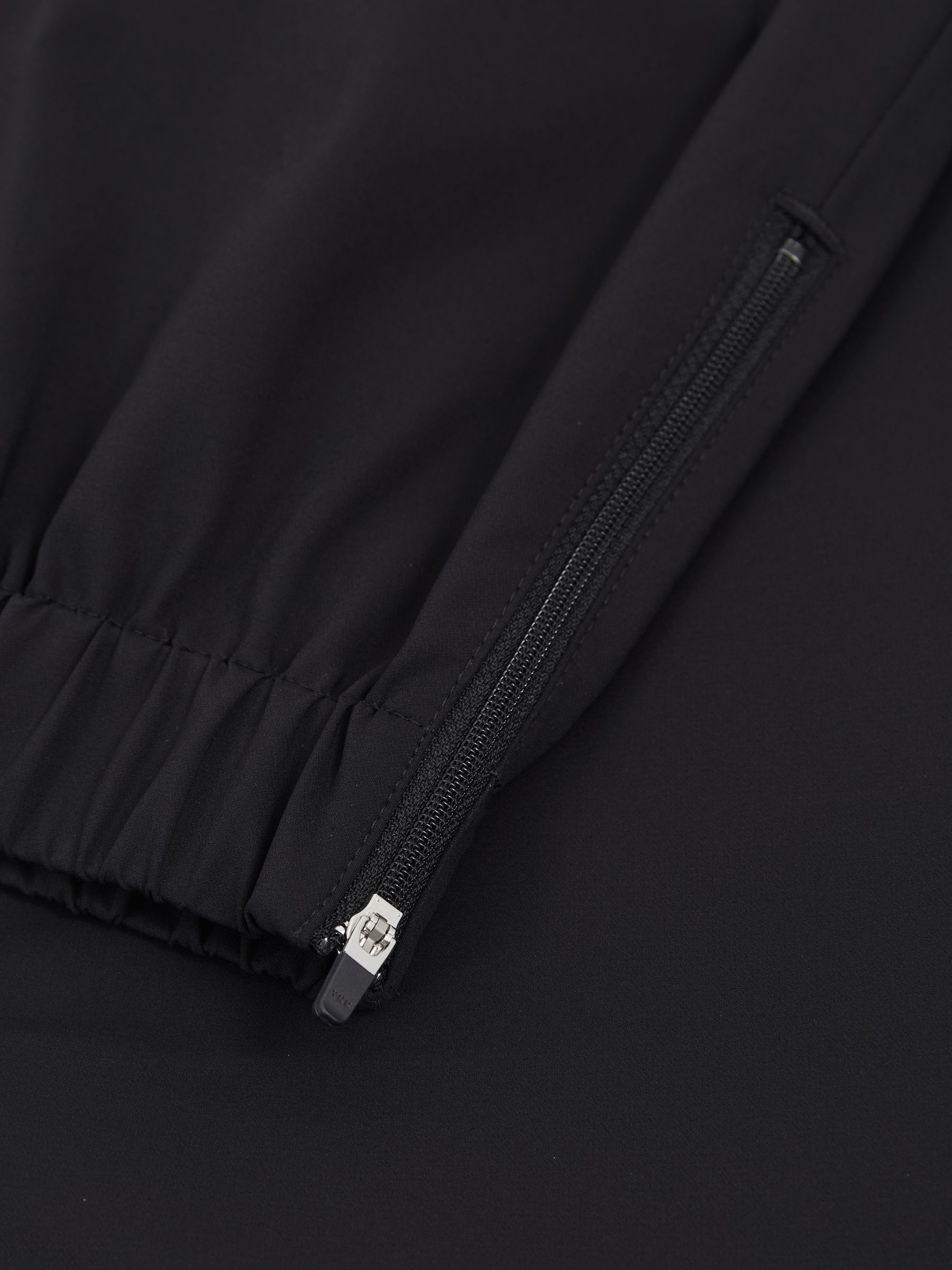 Drawstring Technical Cuffed Trousers in Navy