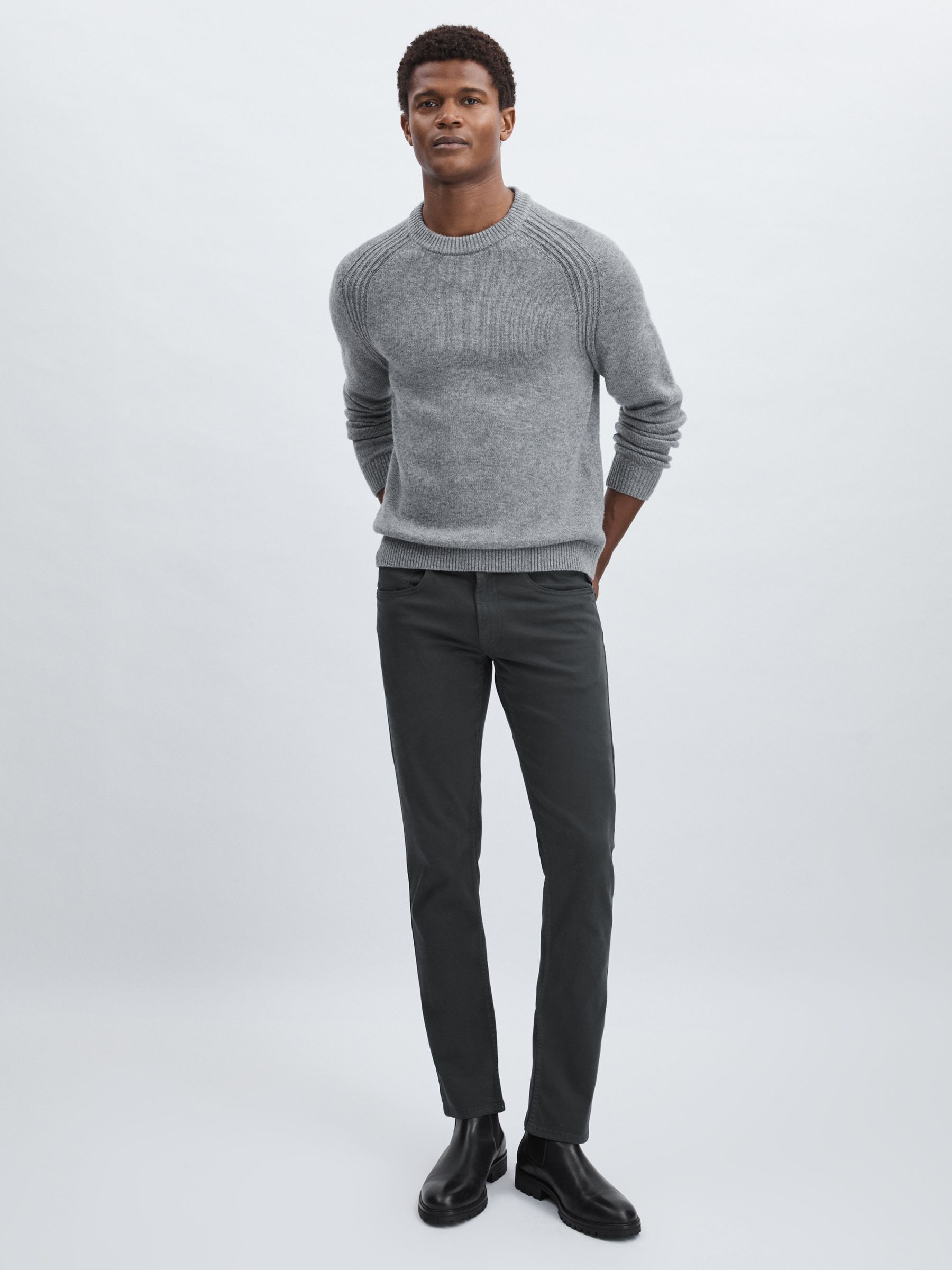 Replay Straight-Leg Jeans in Ocean