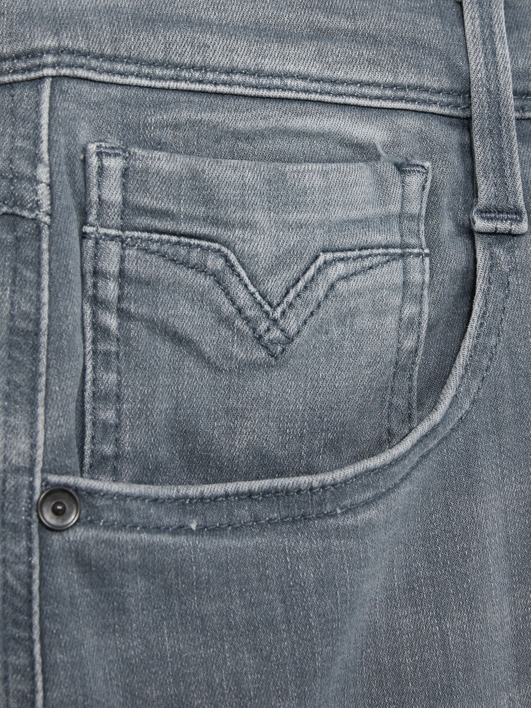 Replay Slim-Fit Hyperflex Jeans in Mid Grey