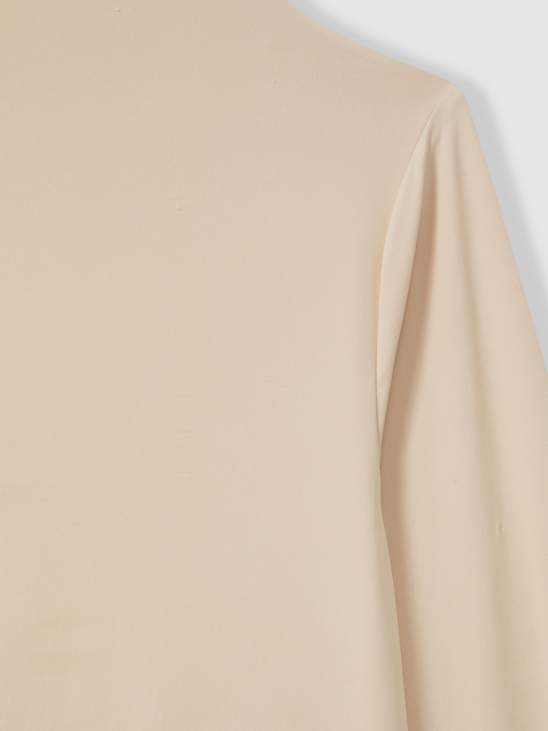 Alba Neutral Seamless Funnel Neck Thong Bodysuit