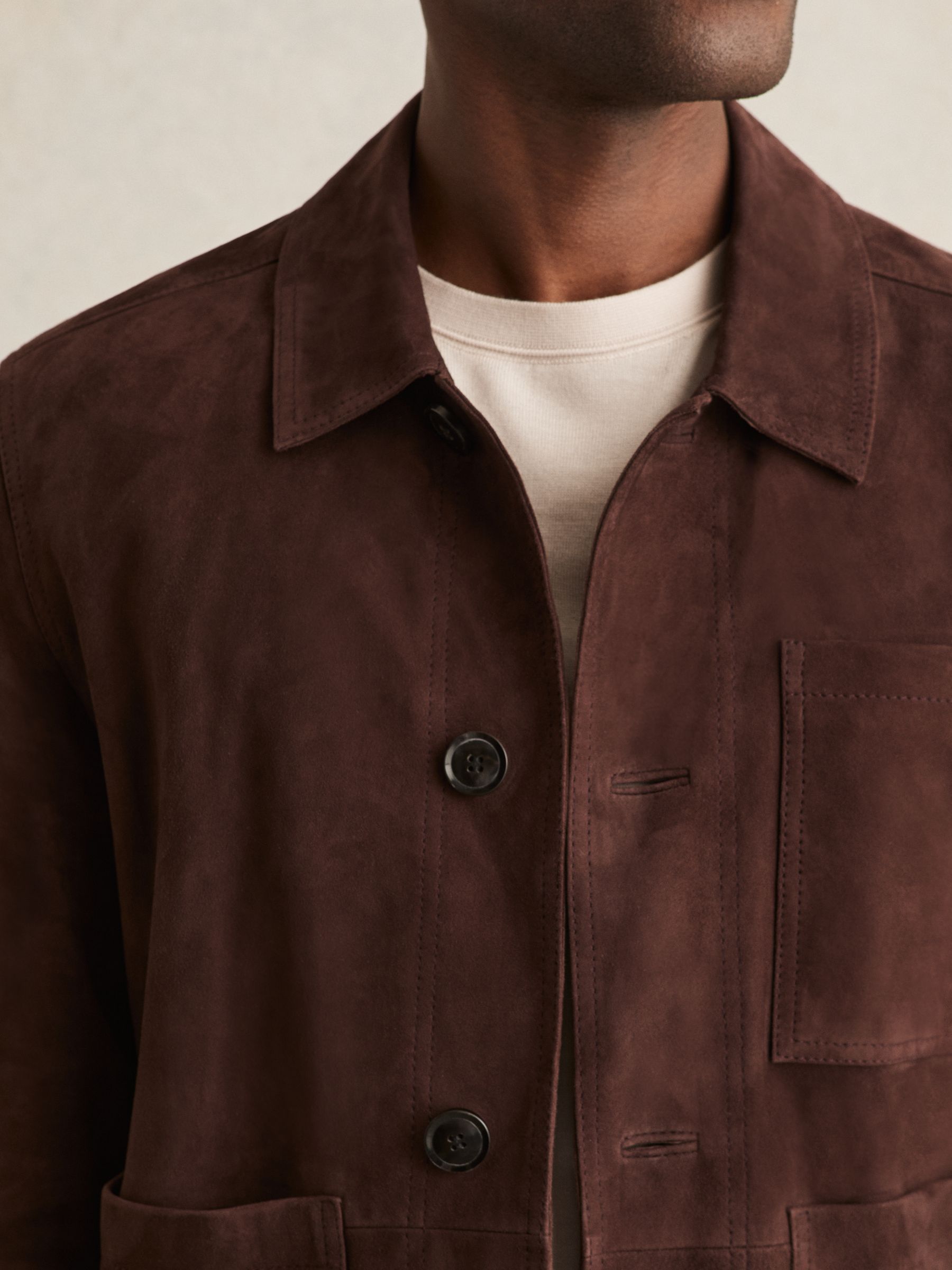 Jacket in Chocolate Brown